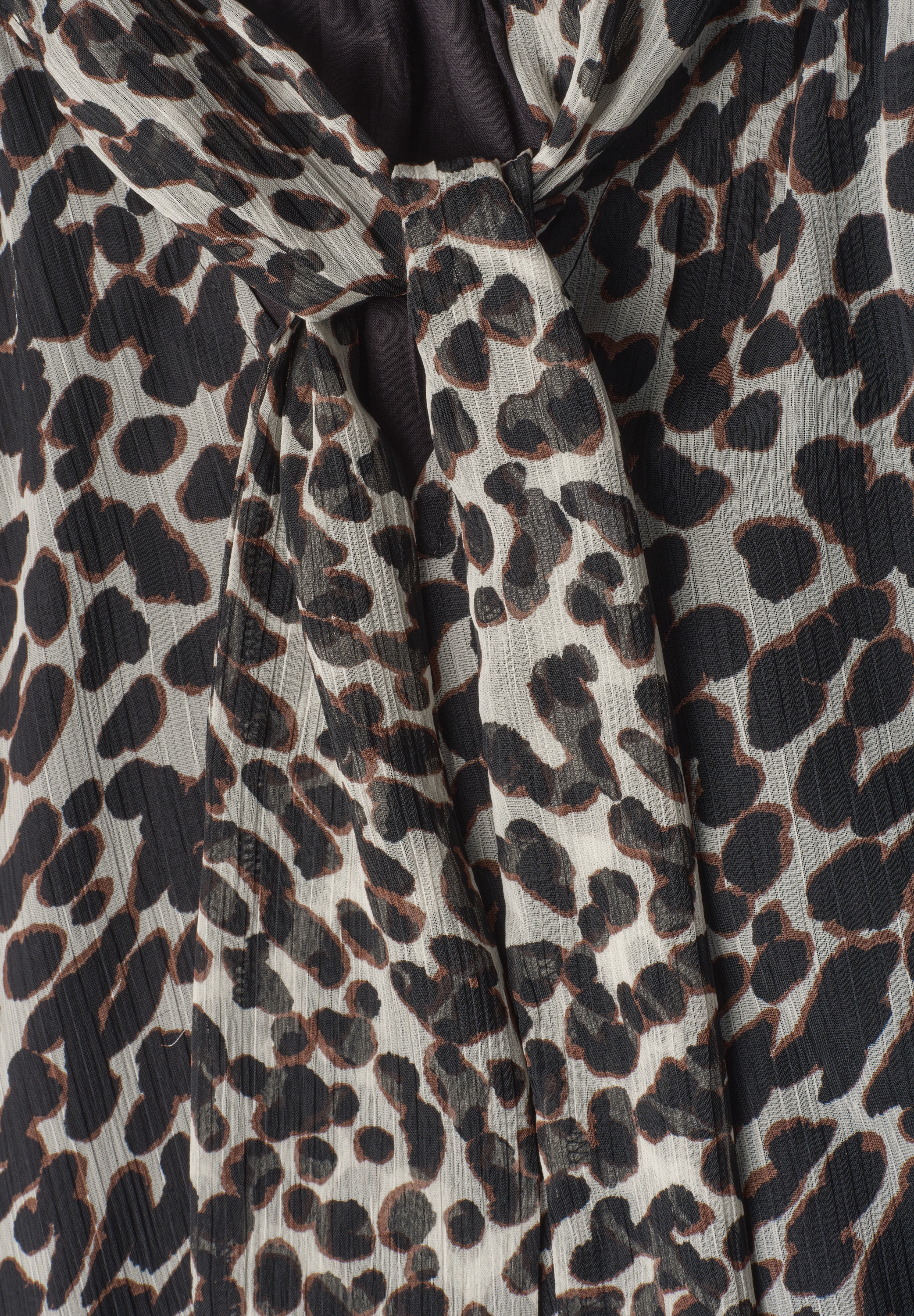 STREET ONE STUDIO Langarmbluse mit Chiffon-Lagen-Look