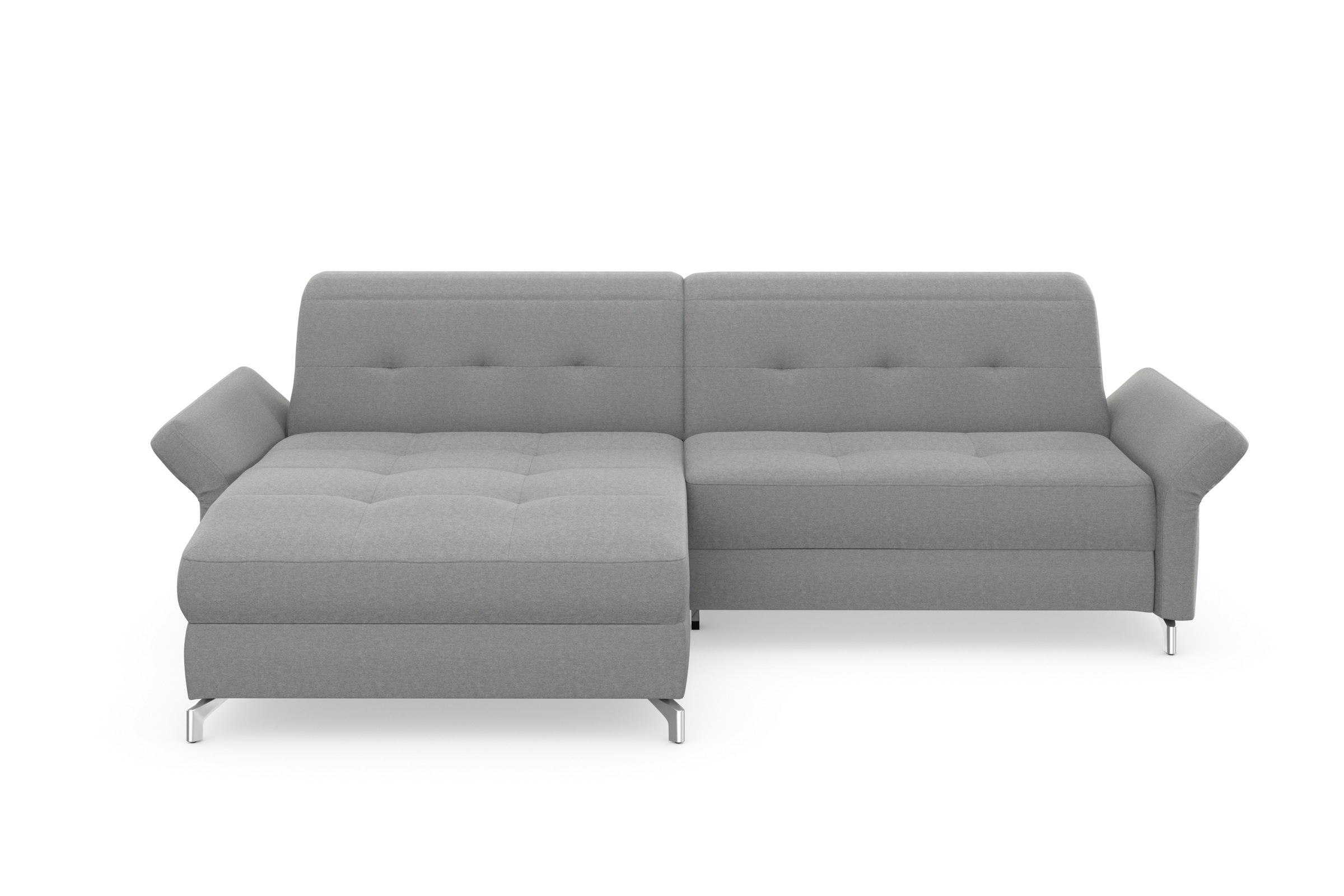 Home affaire Ecksofa "Maredo L-Form" Federkern, wahlweise auch mit Kopfteil günstig online kaufen