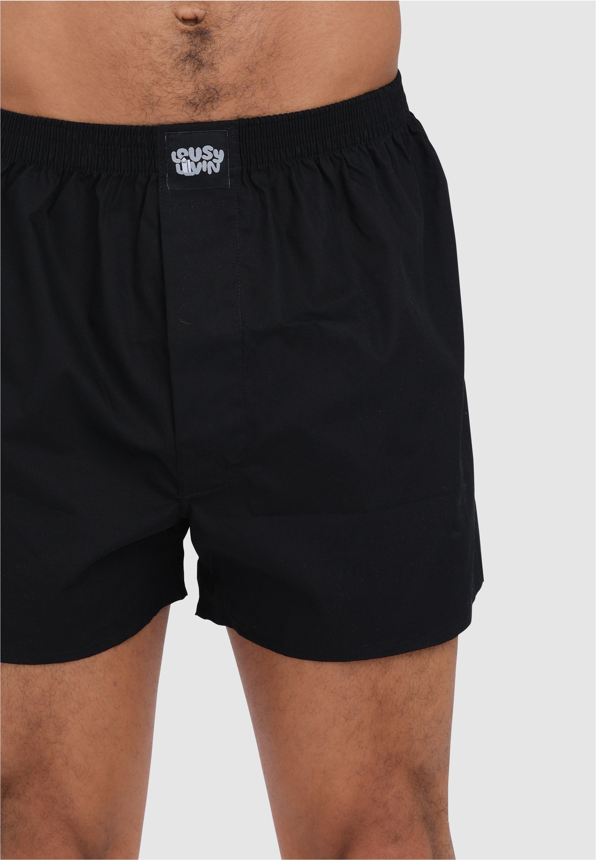 Lousy Livin Boxershorts »3Pack Boxershorts Plain 3 Pack« 3er-Pack mit lockerem Schnitt