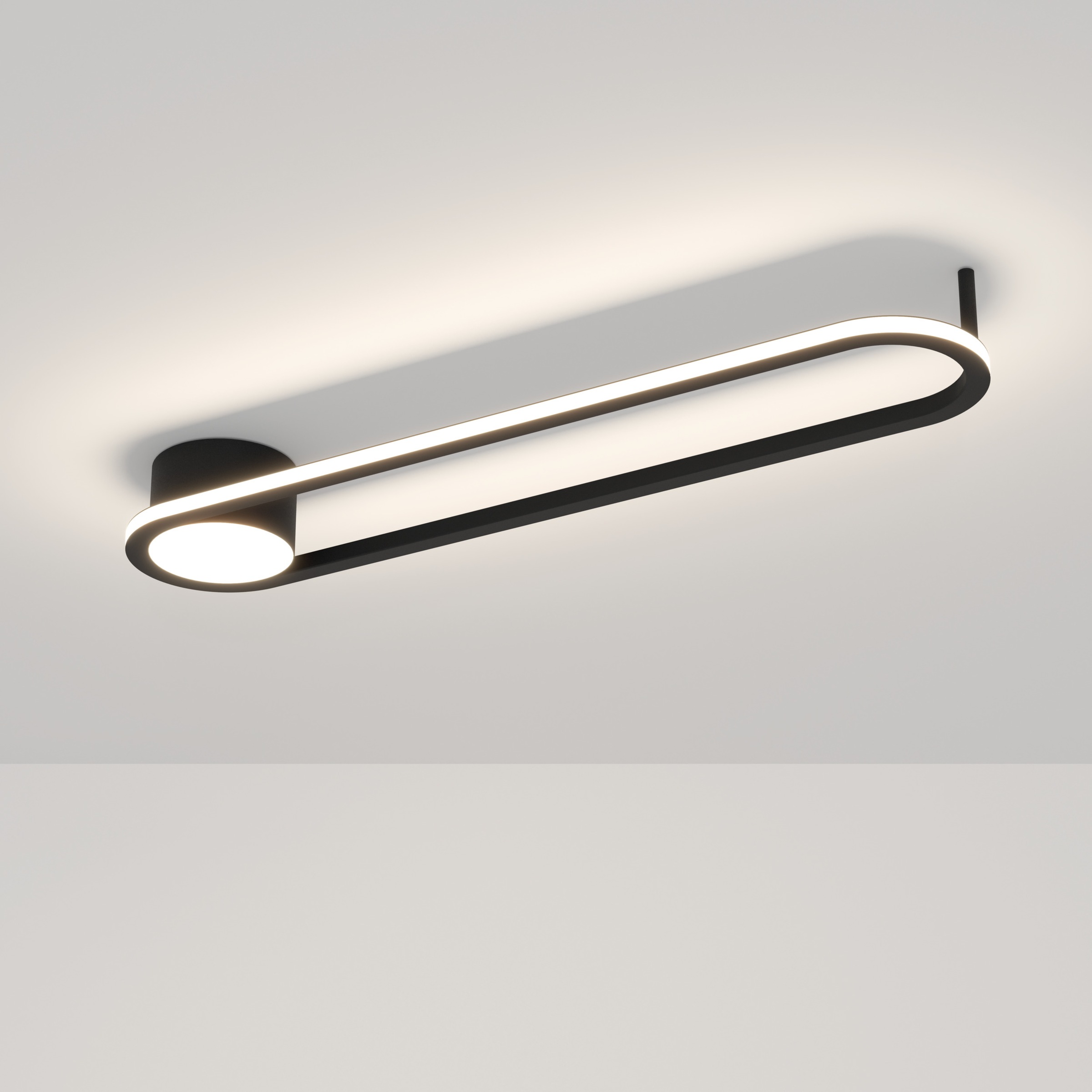 EGLO LED Deckenleuchte »COLLECORVINO Deckenlampe - Alu, Stahl - LED - 24W - IP20« LED-Modul 1 Stk. Kaltweiß | Neutralweiß | Warmweiß Wohzimmerlampe, Esszimmerlampe, Flur, Schlafzimmer, L50 x B12,5 x H6cm