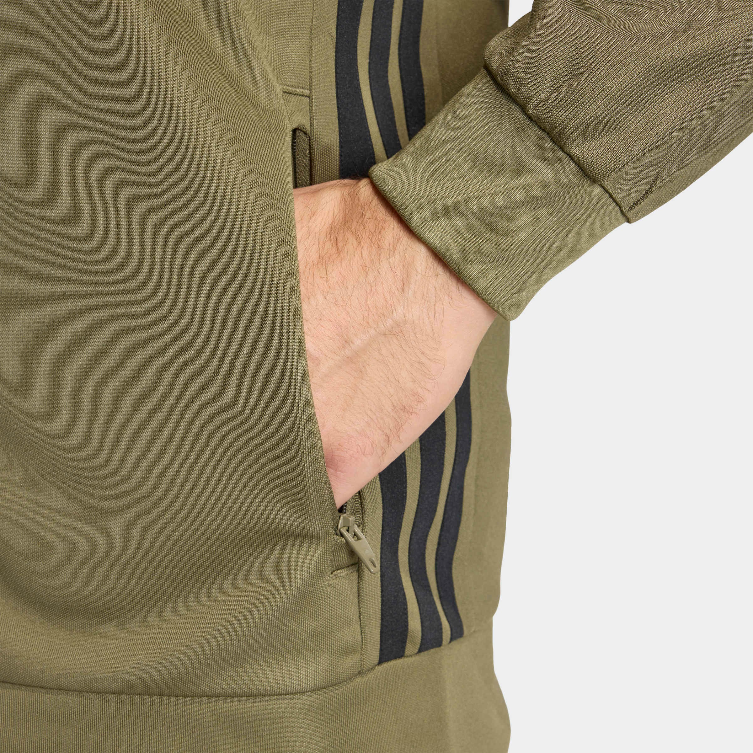 adidas Performance Trainingsjacke »WORKOUT ESSENTIALS ALL-SET 3-STREIFEN KNIT«