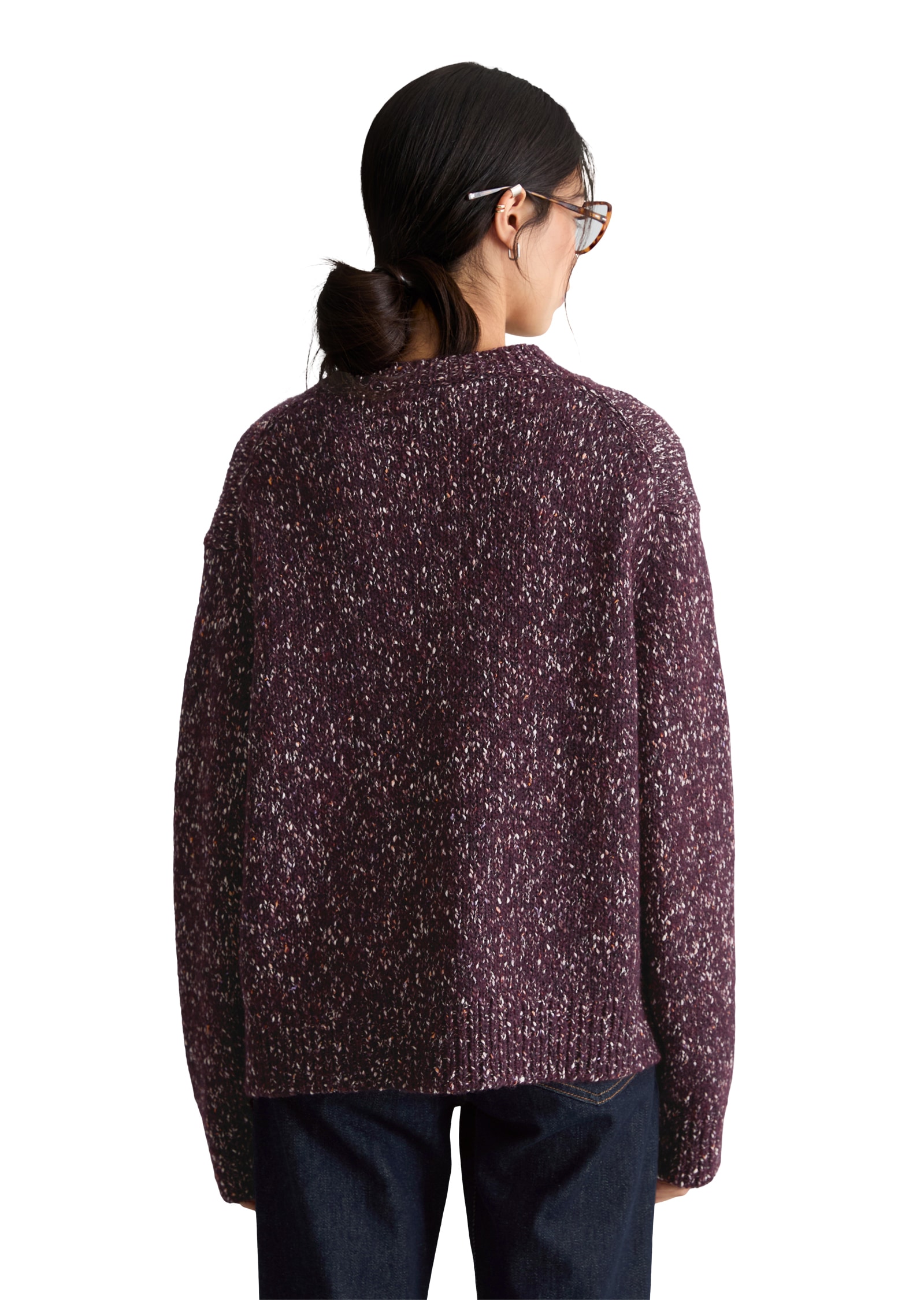 Marc O'Polo DENIM Cardigan »aus Baumwoll-Schurwolle-Mix«