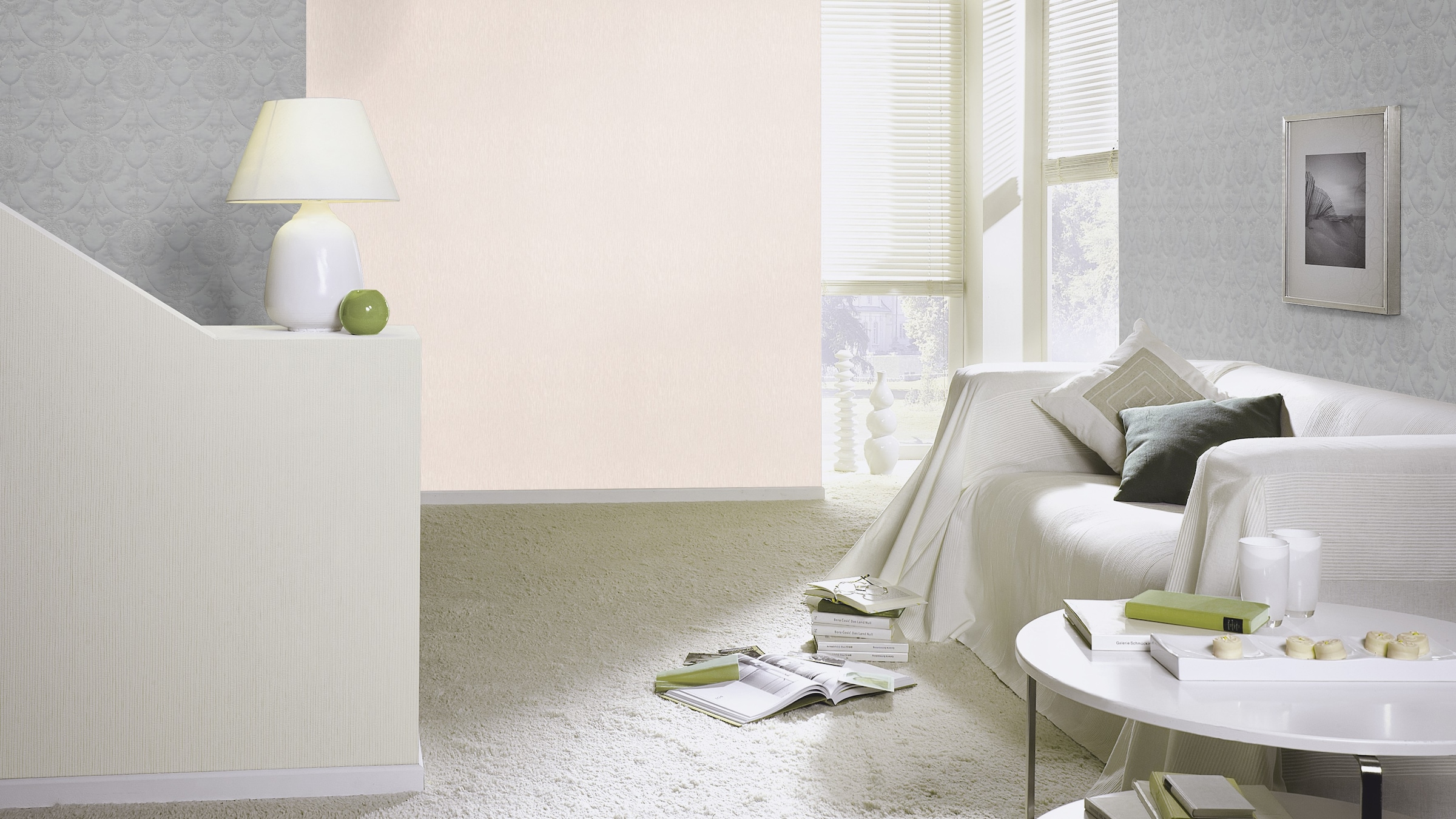 Rasch Vinyltapete »Vliestapete Trianon XIII mit barocken Elementen«, Barock, Klassischer Stil