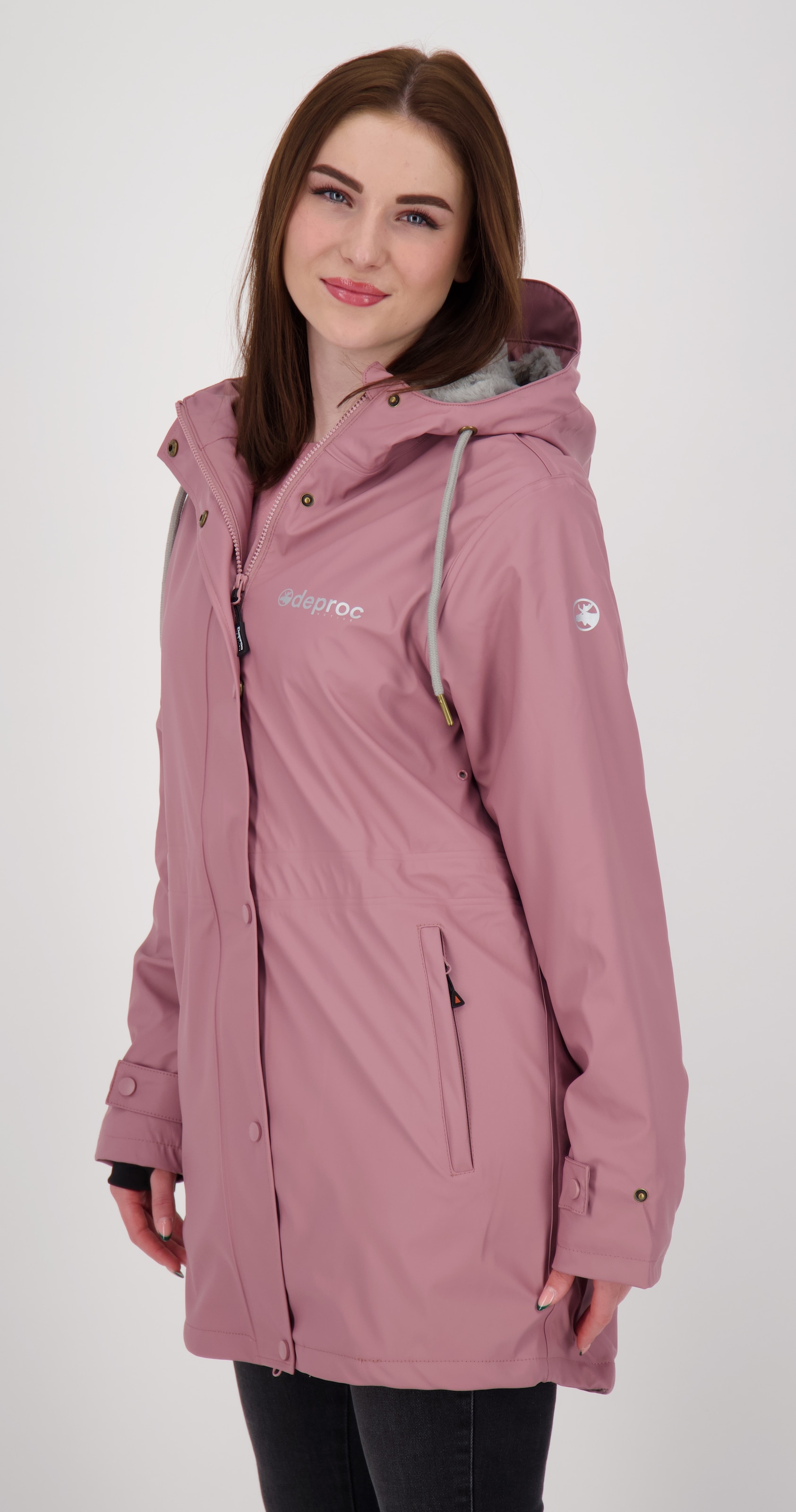 DEPROC Active Regenjacke "Friesennerz ELLESMERE WOMEN", auch in Großen Größ günstig online kaufen