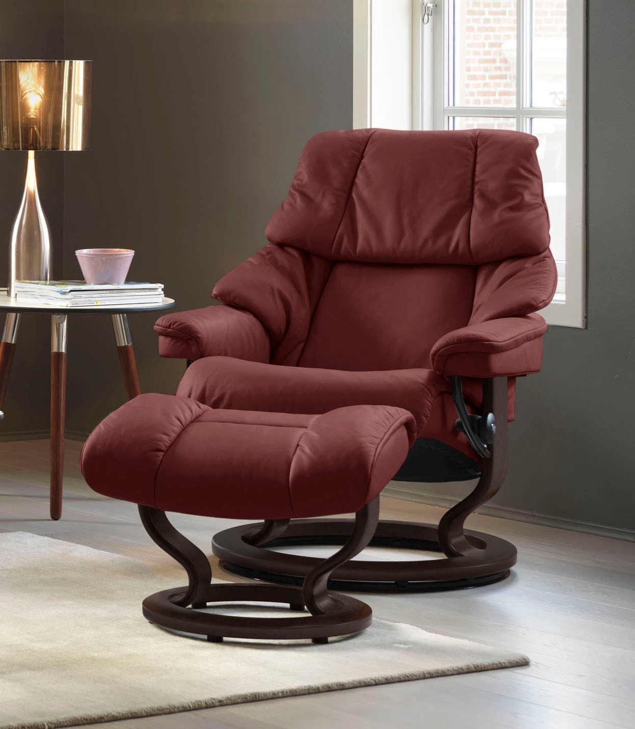 Stressless Relaxsessel "Reno", mit Classic Base, Größe S, M & L, Gestell Br günstig online kaufen