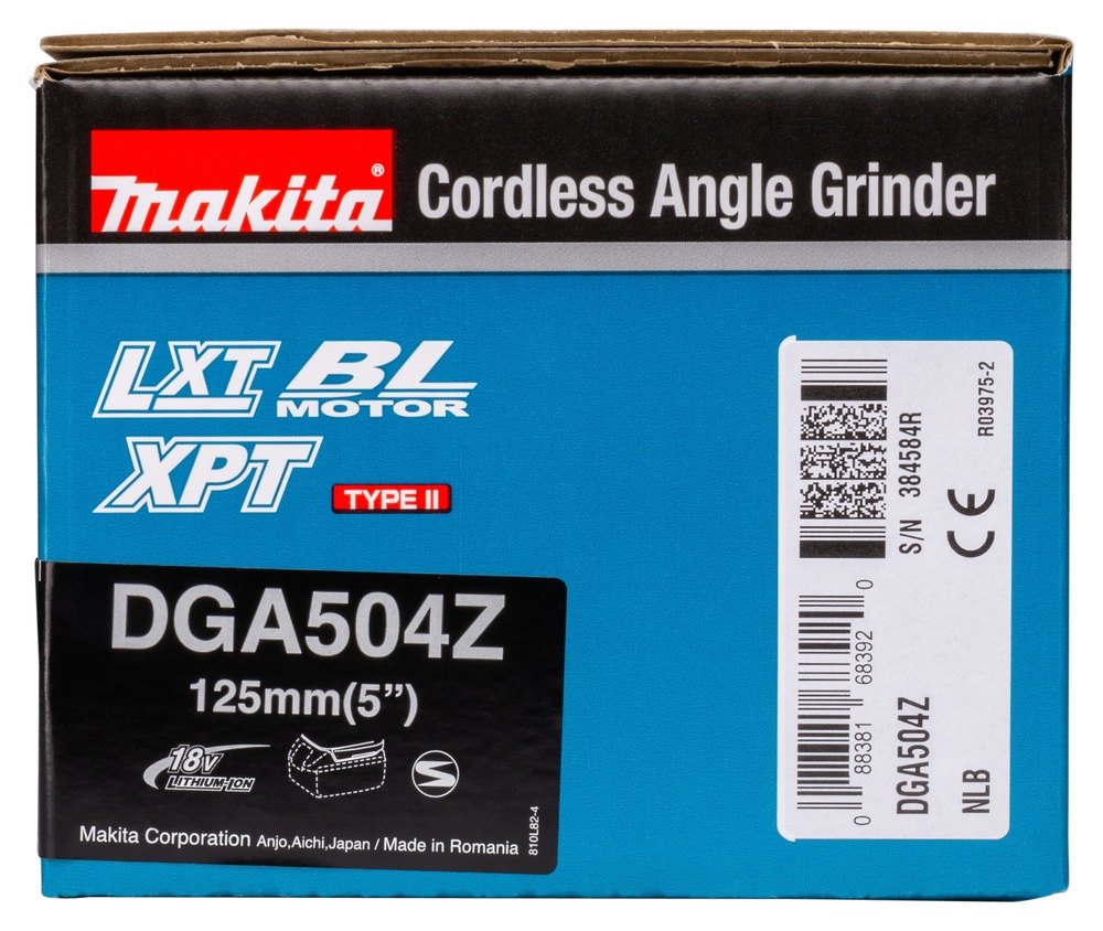 Makita Akku-Winkelschleifer »DGA504Z«, 29 mm max. Schnitttiefe, ohne Akku und Ladegerät