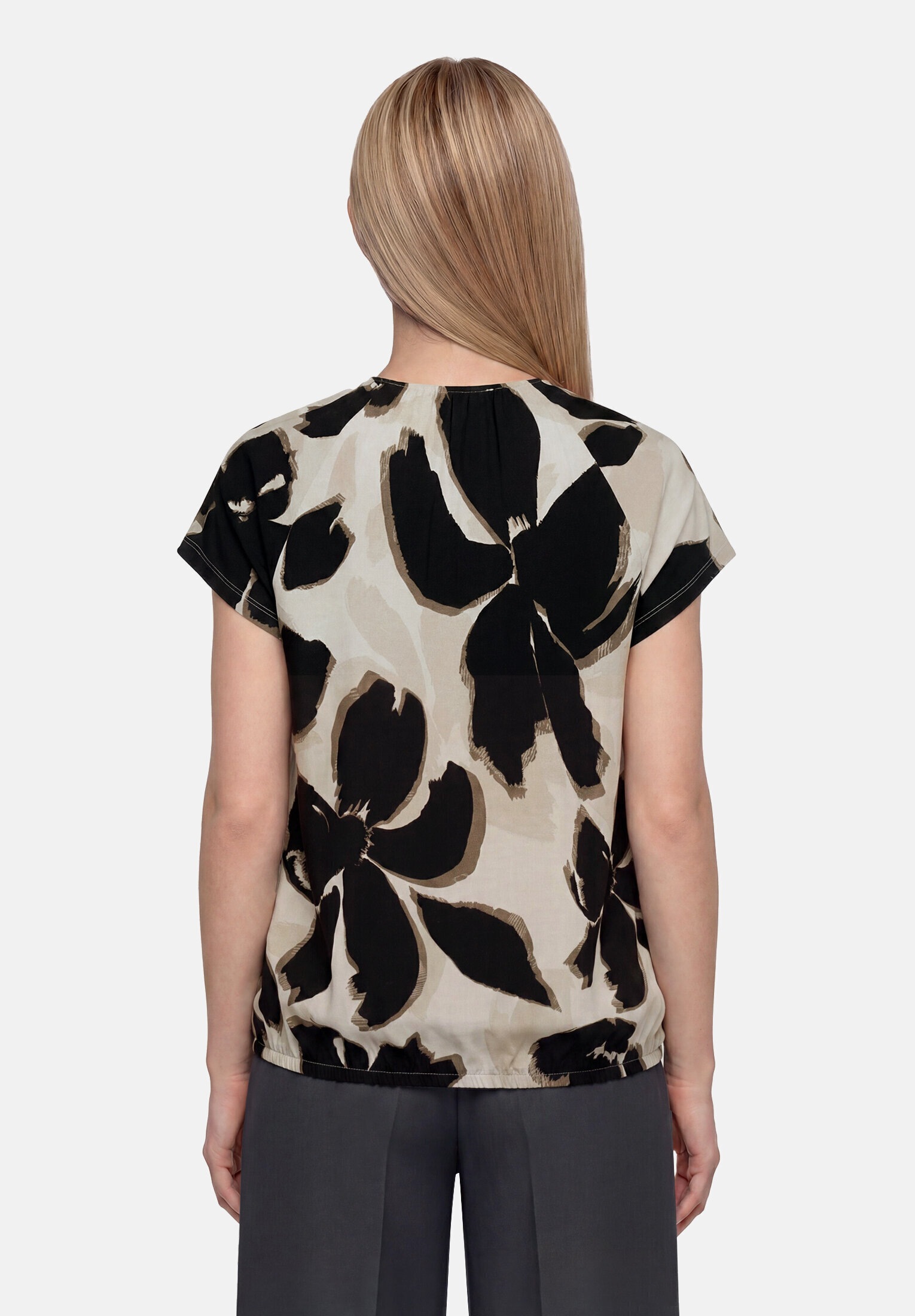 Betty Barclay Kurzarmshirt »Damen mit Gummizug« 1