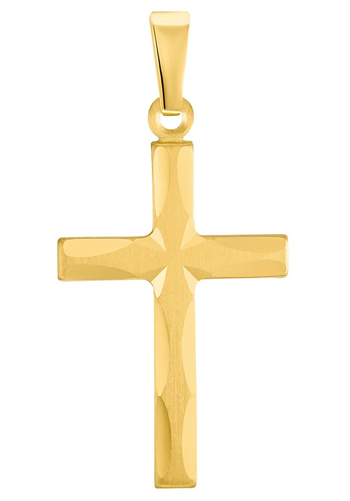 Amor Kettenanhänger »Golden Cross, 2013512«, Made in Germany