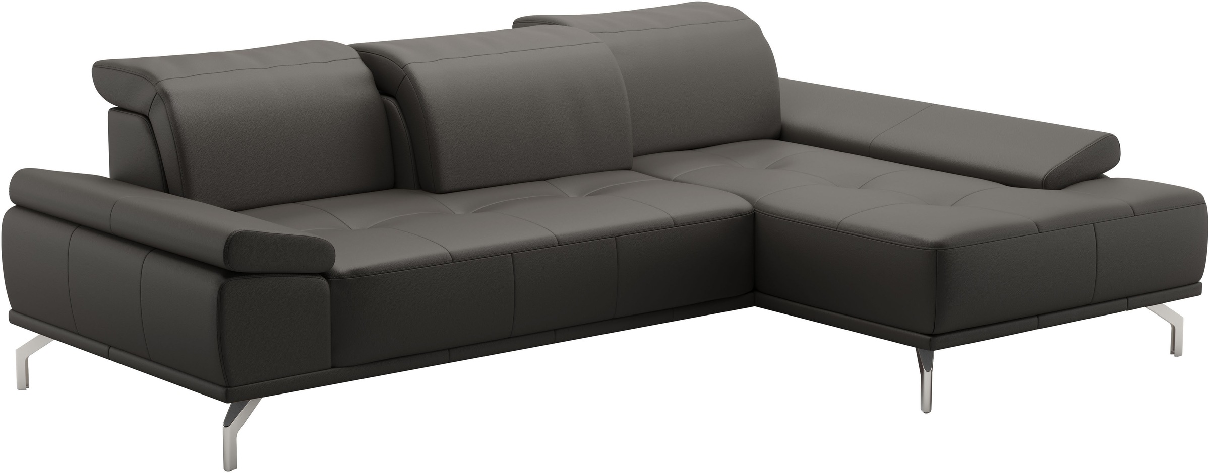 Places of Style Ecksofa »Caluna«, Inkl.Sitztiefenverstellung