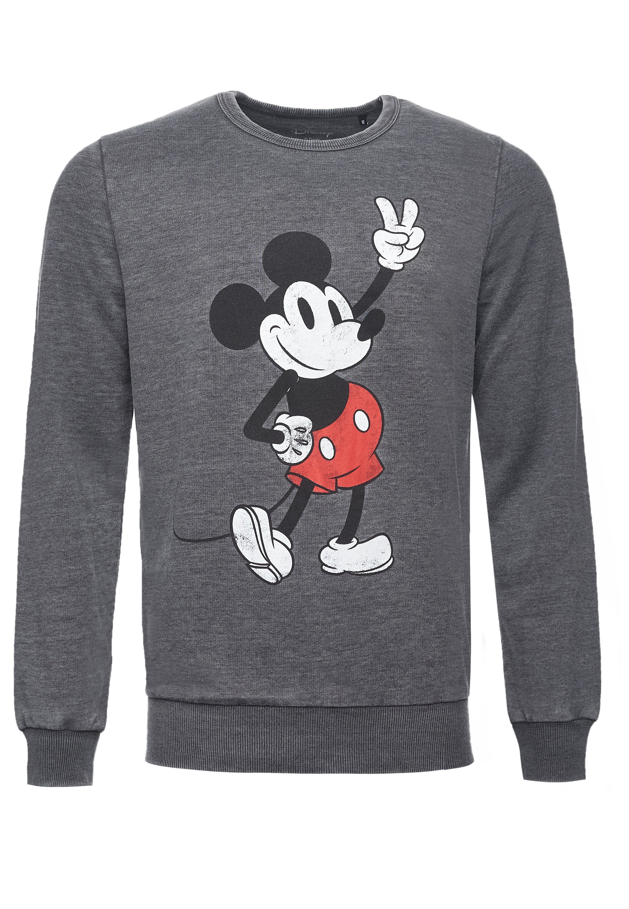 Recovered Sweatshirt »Disney Mickey Peace Pose«, im zeitlosen Design