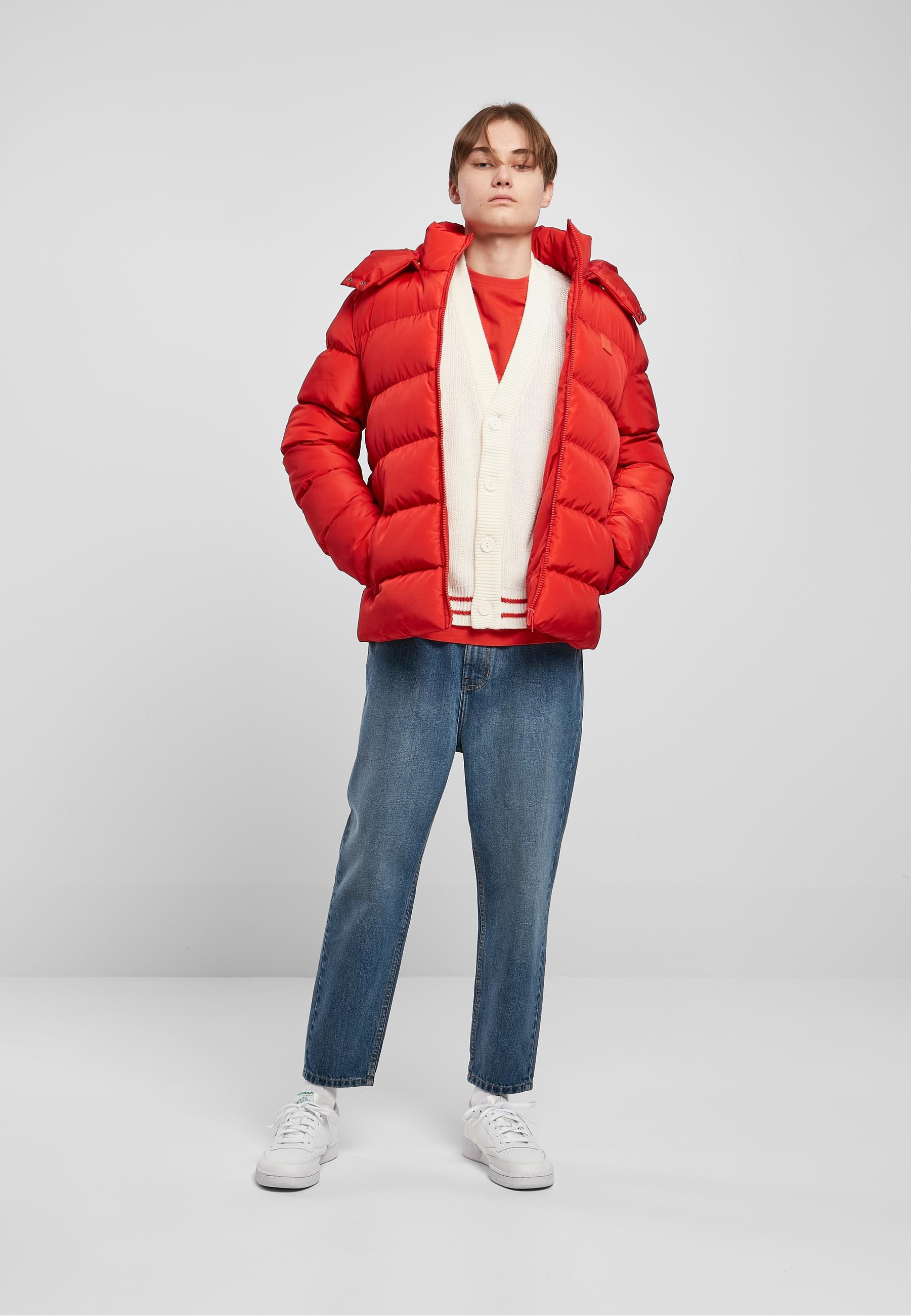 URBAN CLASSICS Allwetterjacke »Urban Classics Herren Hooded Puffer Jacket«, (1 St.), mit Kapuze