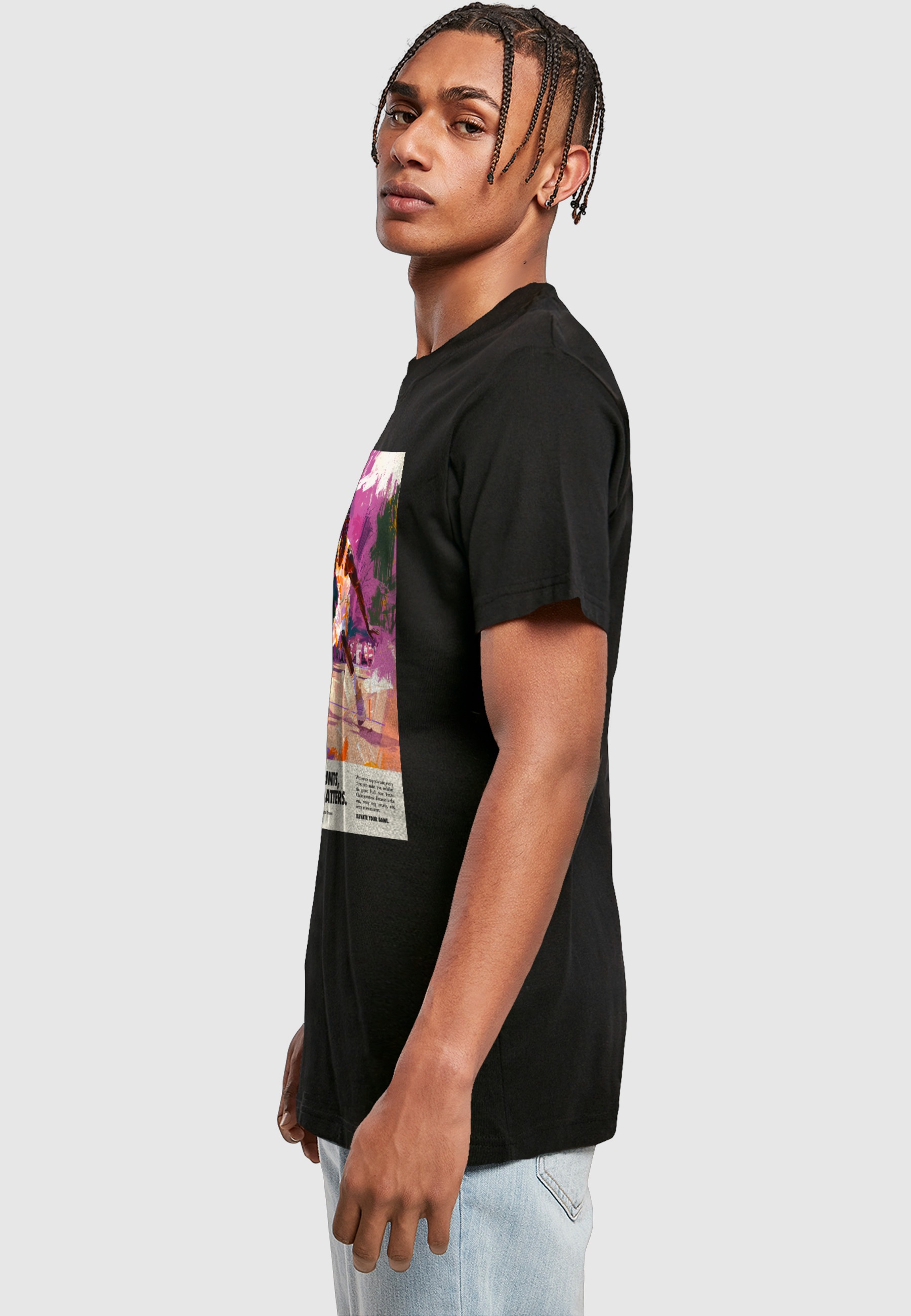 MisterTee T-Shirt "MisterTee Every Step Counts Tee" 1 Stk. günstig online kaufen