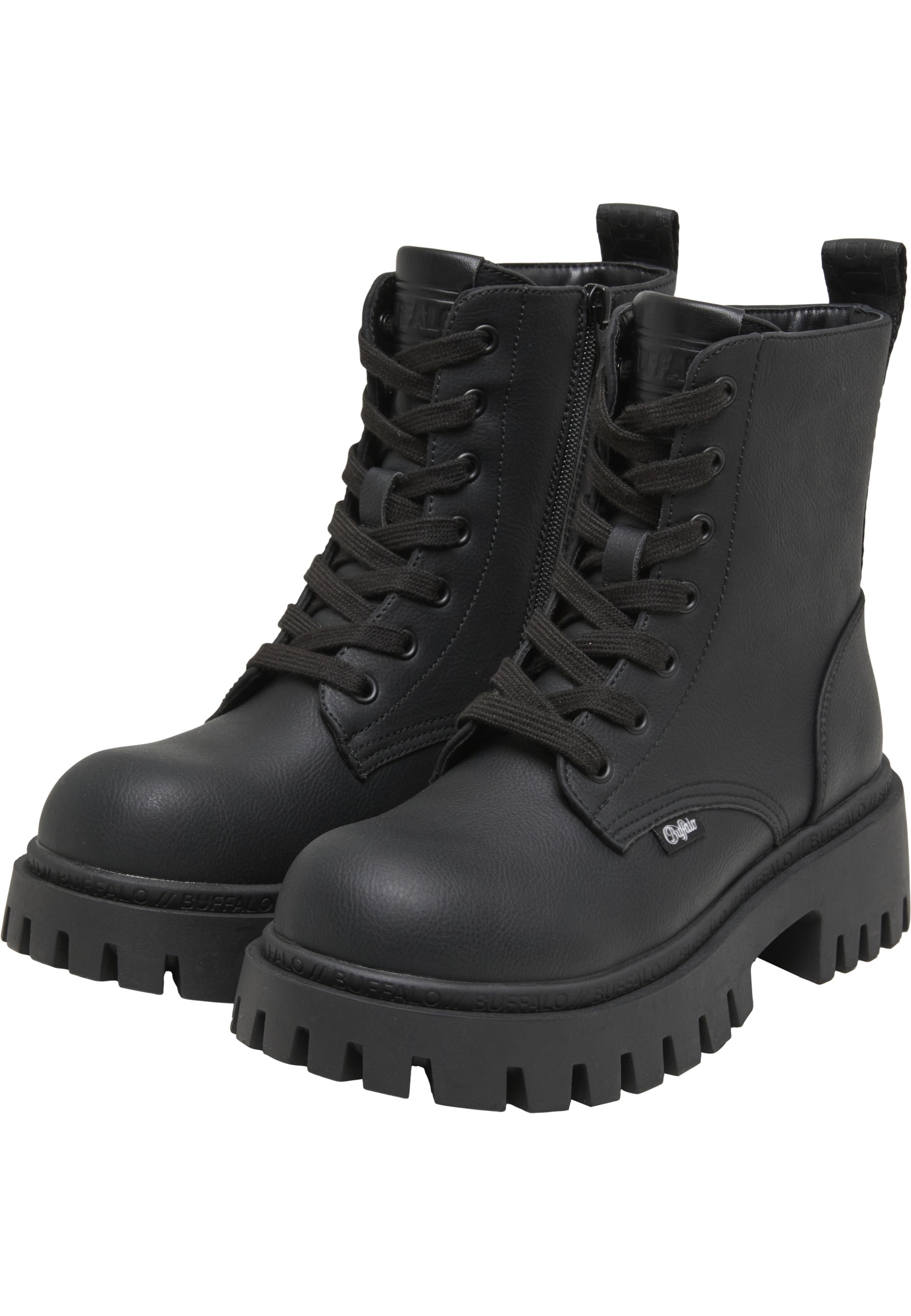 Buffalo Stiefel "Buffalo ZANOS LACE UP MID - VEGAN NAPPA"