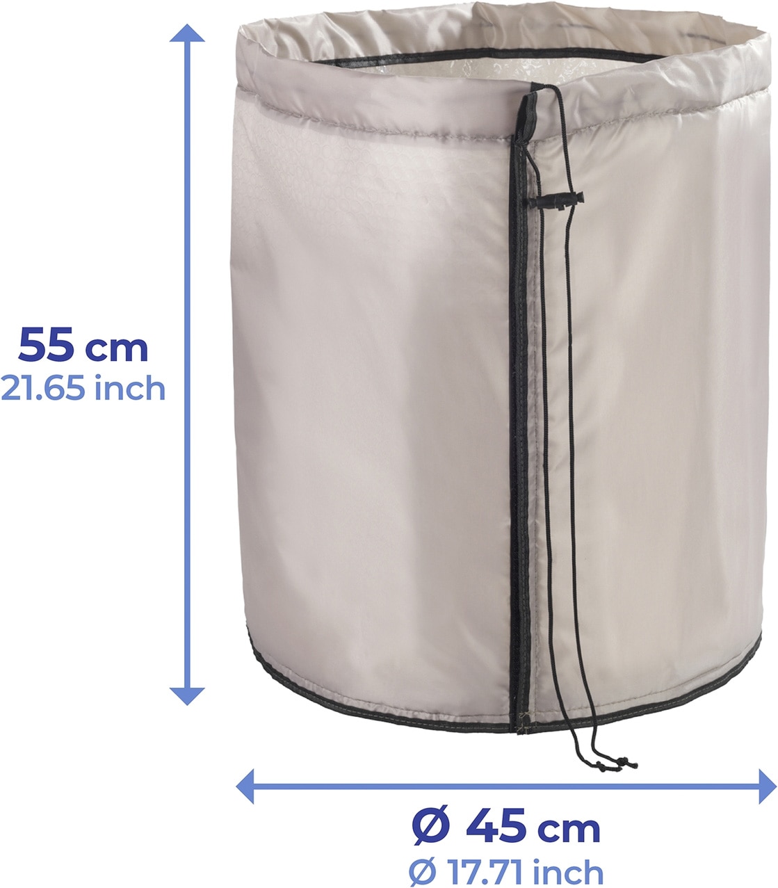 Maximex Winterschutzhaube »Thermo-Pflanztopf-Sack« Frostschutz für Pflanzkübel, extra dicke Bodenplatte, ØxH: 45x55 cm