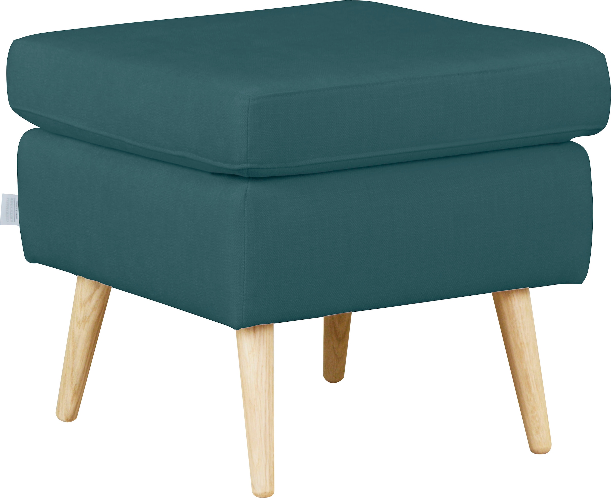 Home affaire Hocker "Salla" Bezug auch in Luxus-Microfaser in Teddyfellopti günstig online kaufen