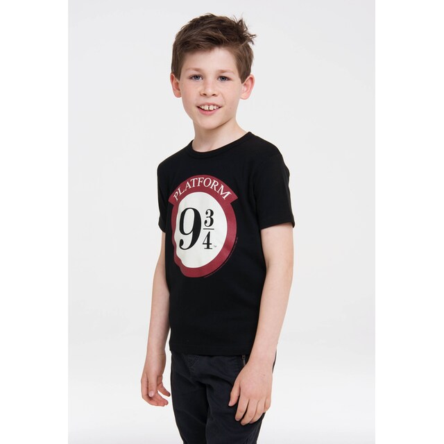 LOGOSHIRT T-Shirt »Harry Potter - Platform 9 3/4«, mit lizenziertem  Originaldesign kaufen | BAUR