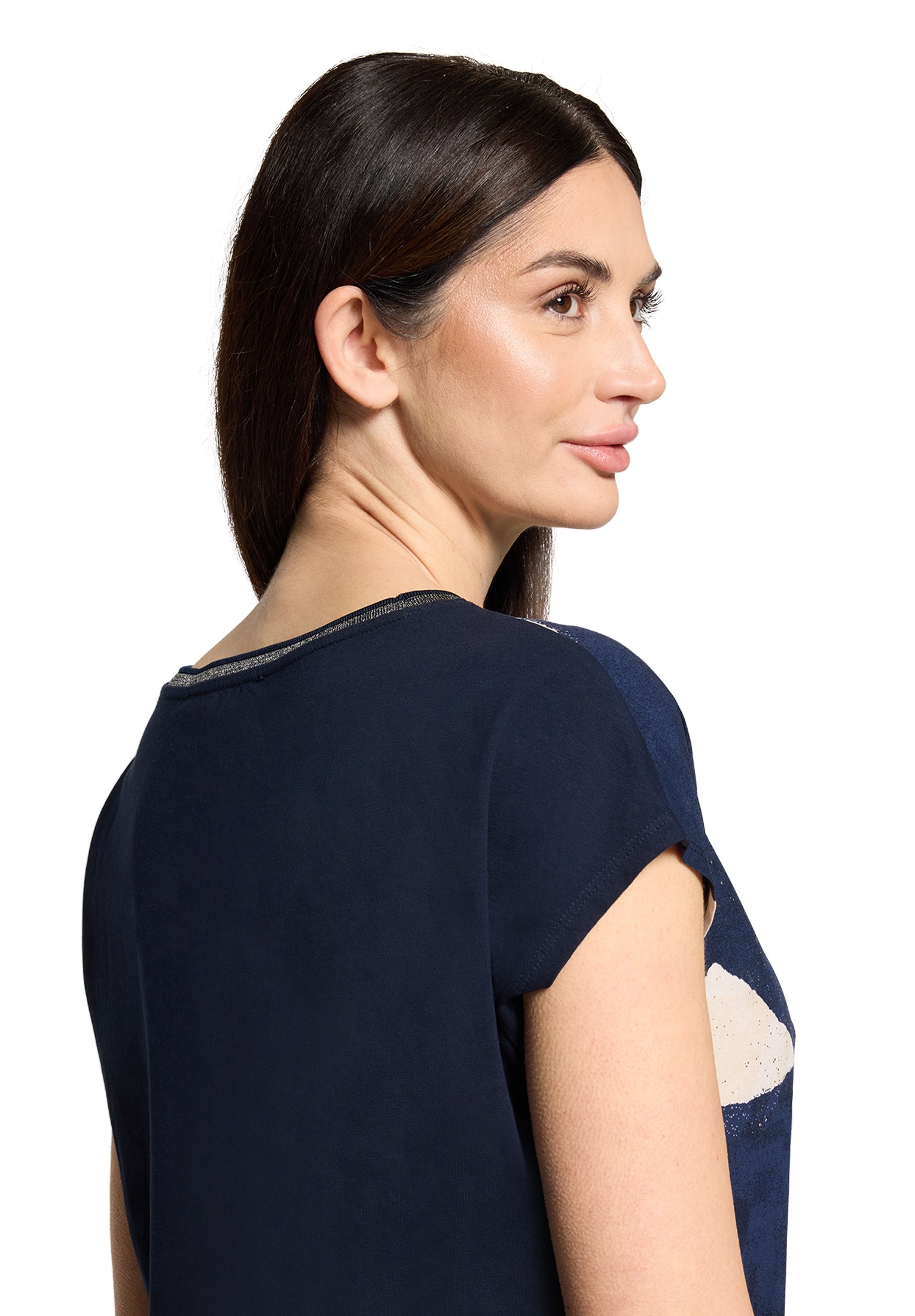 Betty&Co Kurzarmshirt »Damen mit Print« 1 tlg.