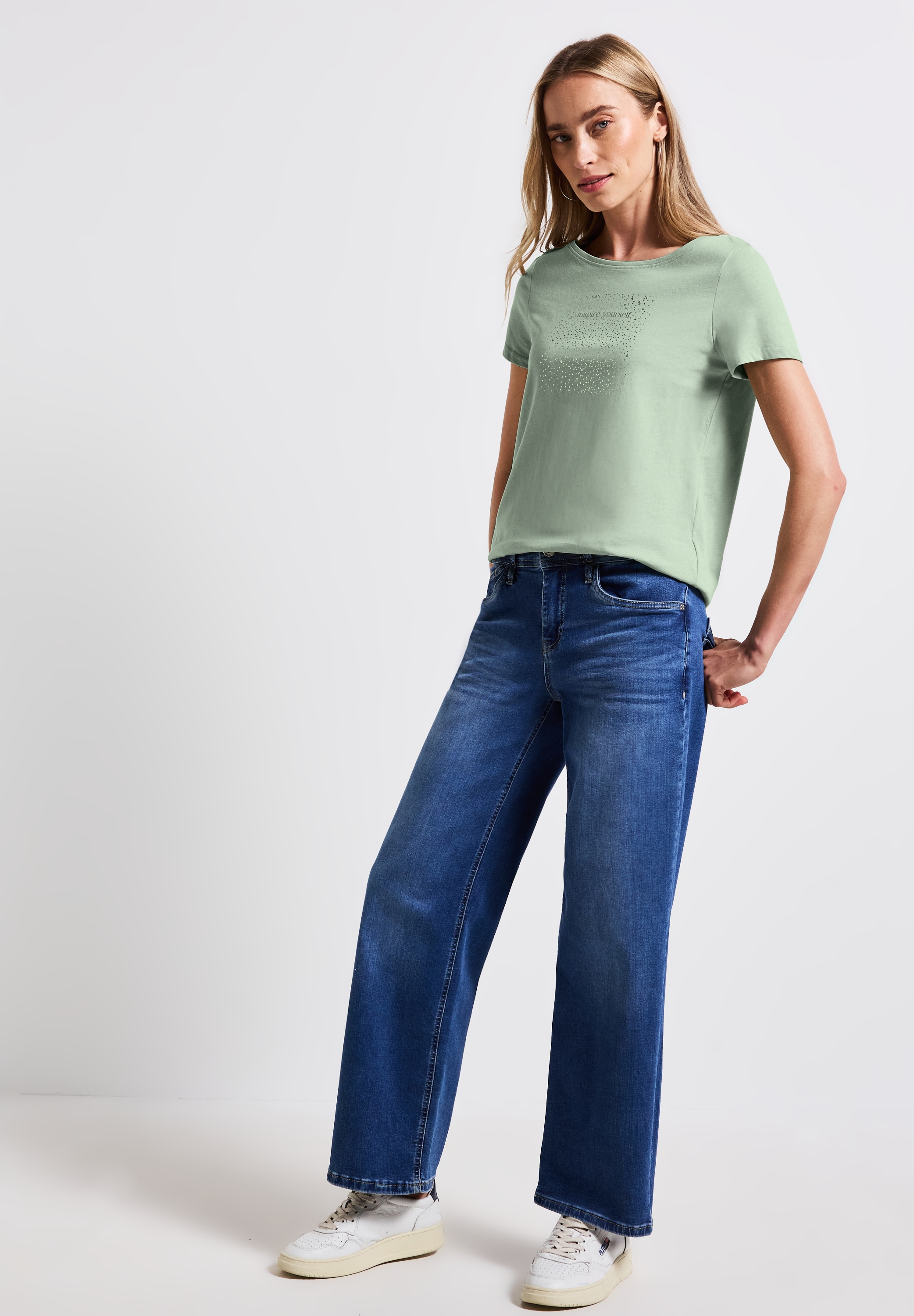 STREET ONE T-Shirt, farbig