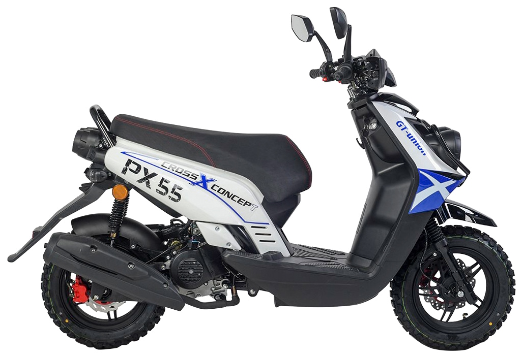 | cm³, PS Motorroller 3 50 GT km/h, BAUR Euro 5, UNION 45 Cross-Concept«, 55 »PX
