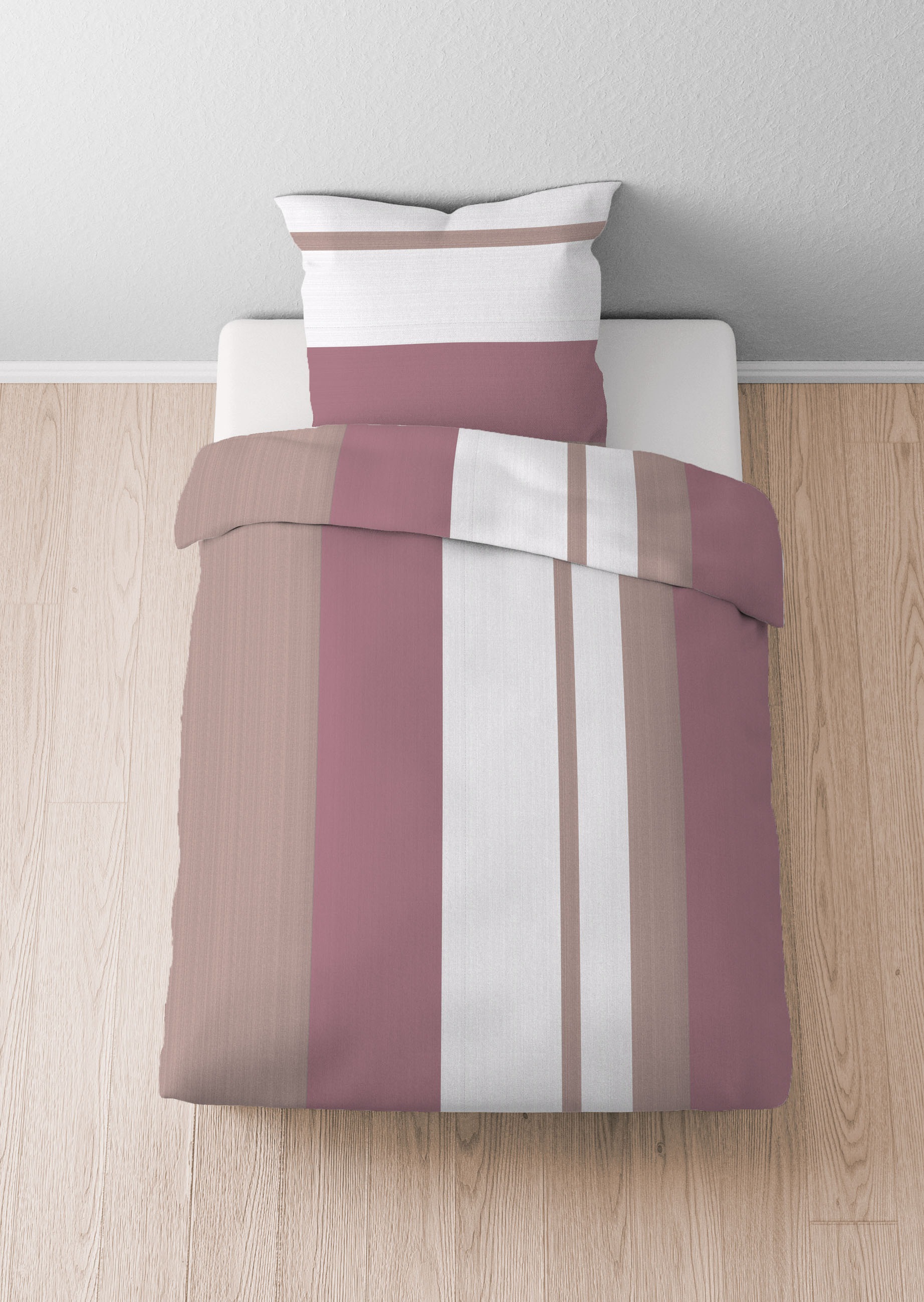 Castell - Markenbettwäsche Bettwäsche "0350443" 2 Stk. Poly-Cotton, wohlig günstig online kaufen