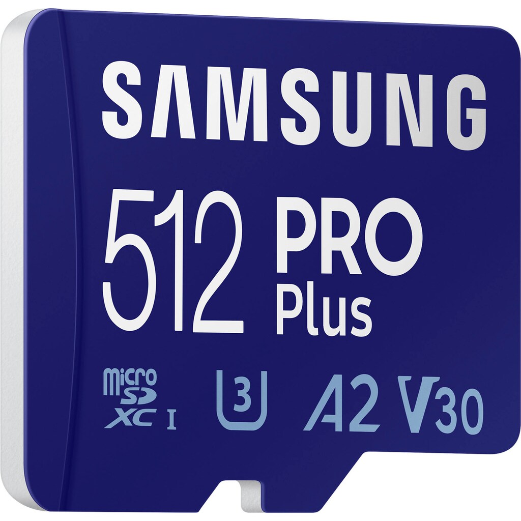 Samsung Speicherkarte »PRO Plus microSDXC Full HD & 4K UHD inkl. USB-Kartenleser«, (UHS Class 10 160 MB/s Lesegeschwindigkeit)