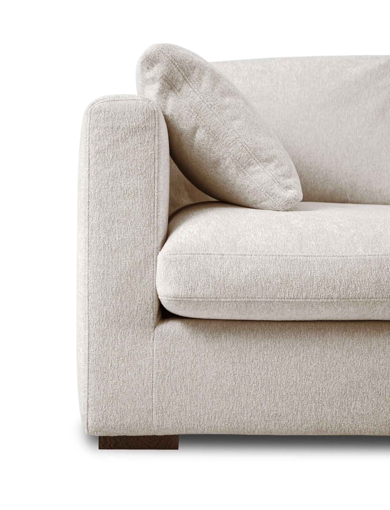 Home affaire Ecksofa »Coray«, Breite 266 cm, extra weich und kuschelig, mit Federn und Daunen