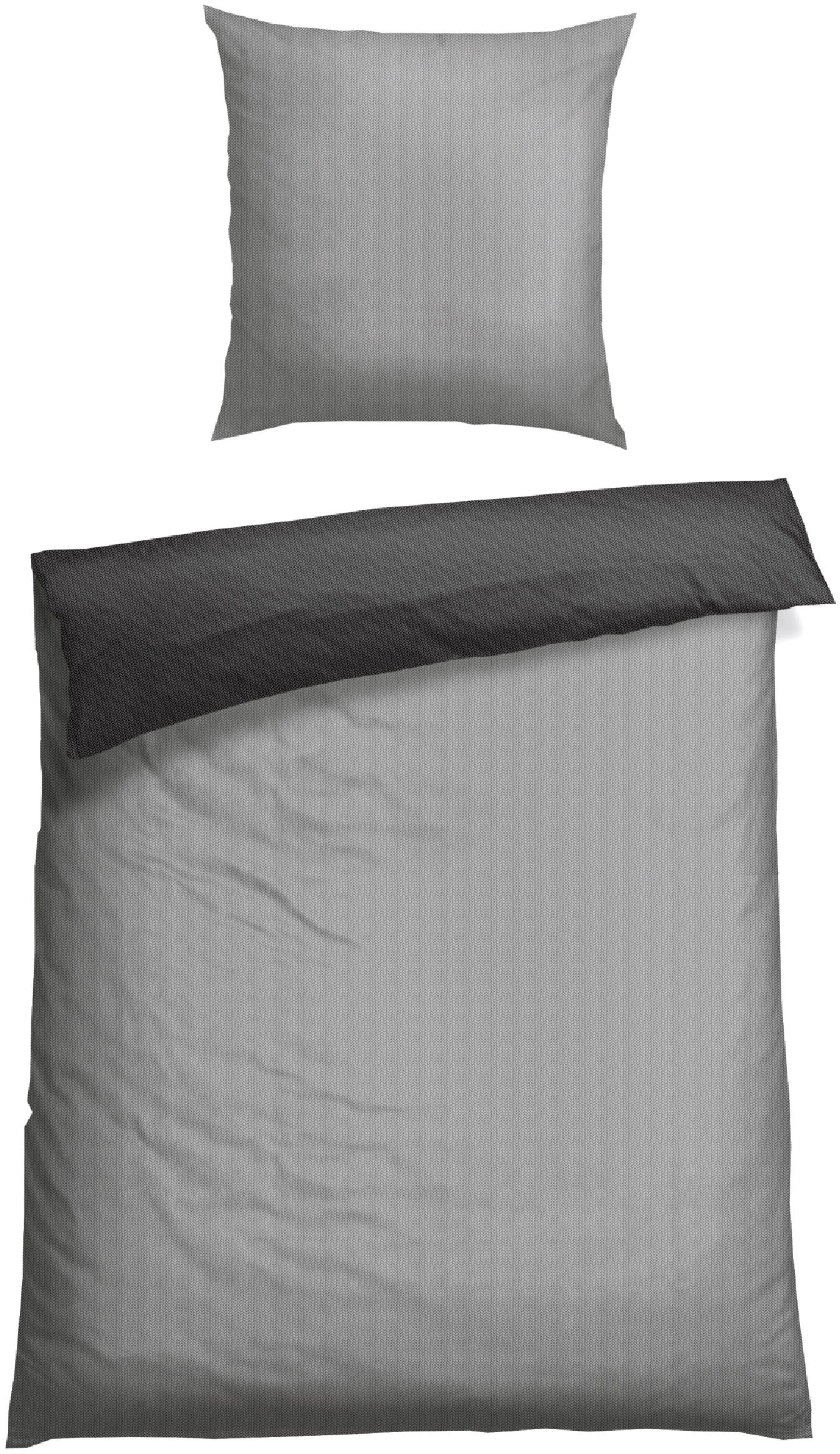 Schiesser Bettwäsche "Silva in einem simplen Minimaldessin in angesagter St günstig online kaufen