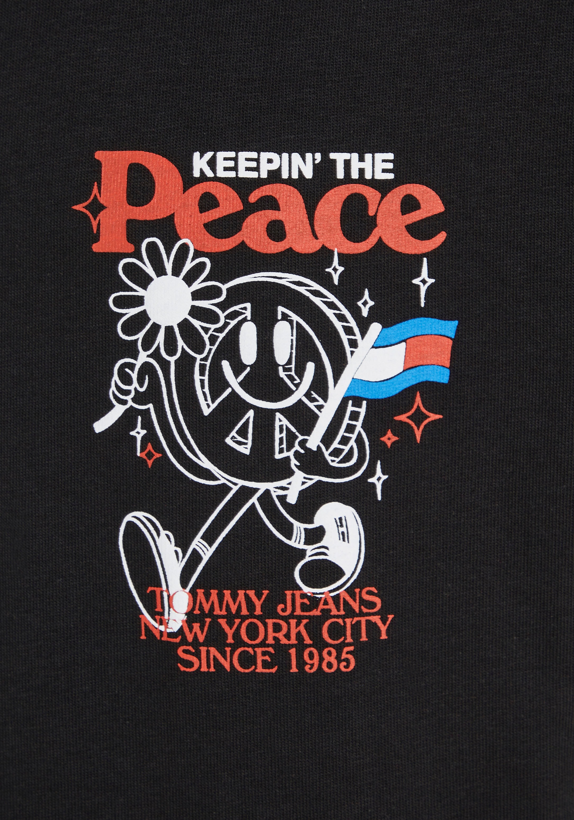 Tommy Jeans T-Shirt »TJM HOMEGROWN SMILEY TEE«, mit großem Print auf dem  Rücken ▷ für | BAUR