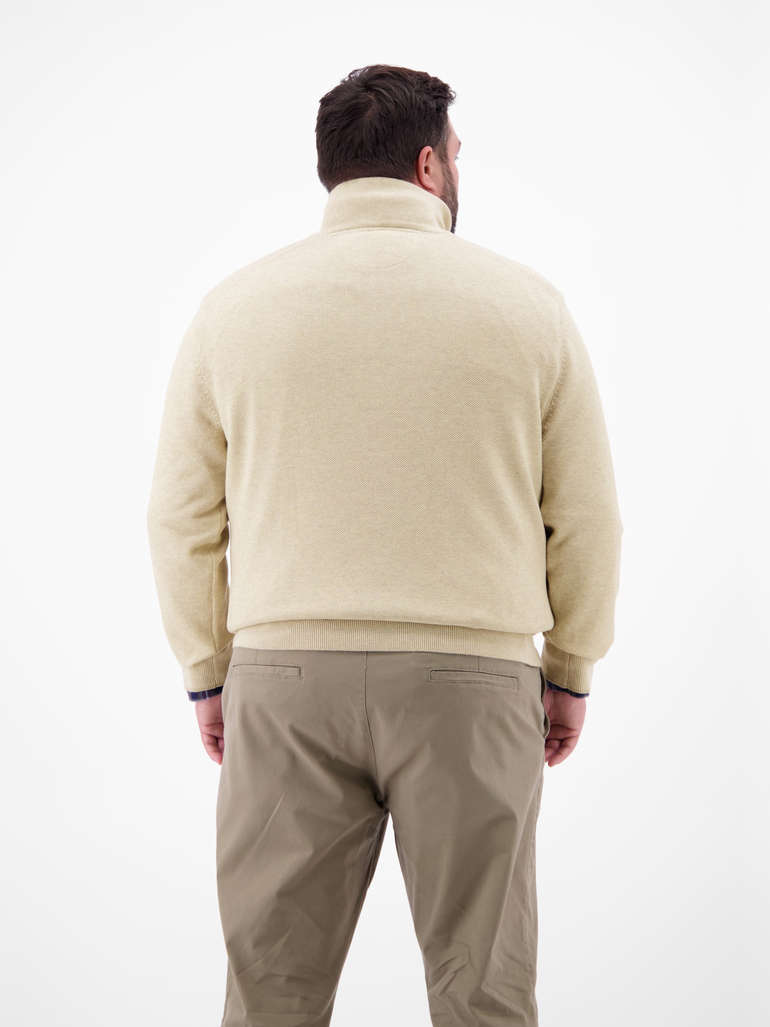 LERROS Troyer "Herren Stricktroyer in lebendiger Optik" günstig online kaufen