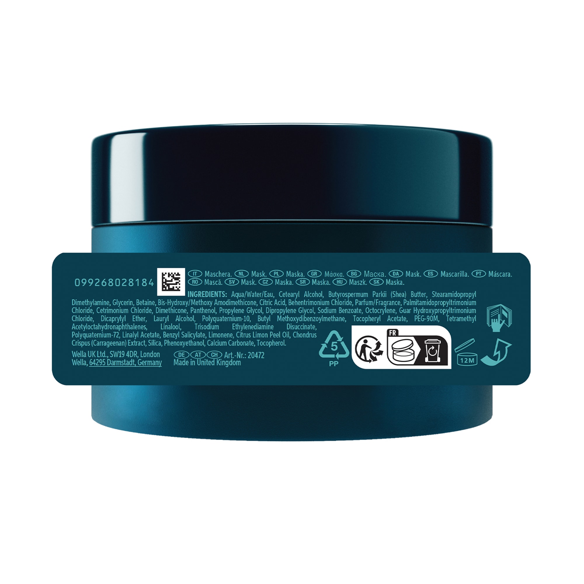 Sebastian Professional Haarmaske »Twisted Mask« für geschädigtes, glanzloses, trockenes und widerspenstiges Haar