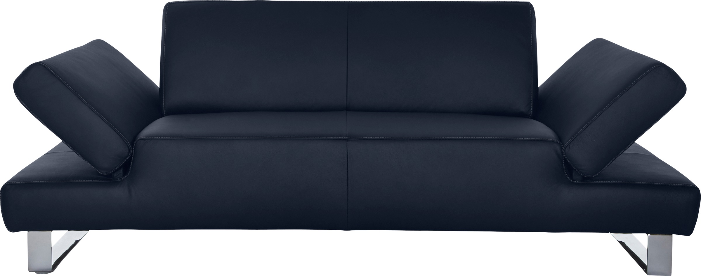 2-Sitzer »taboo«, mit Übertiefe, inklusive Armlehnenverstellung, mit Kontrastnaht
