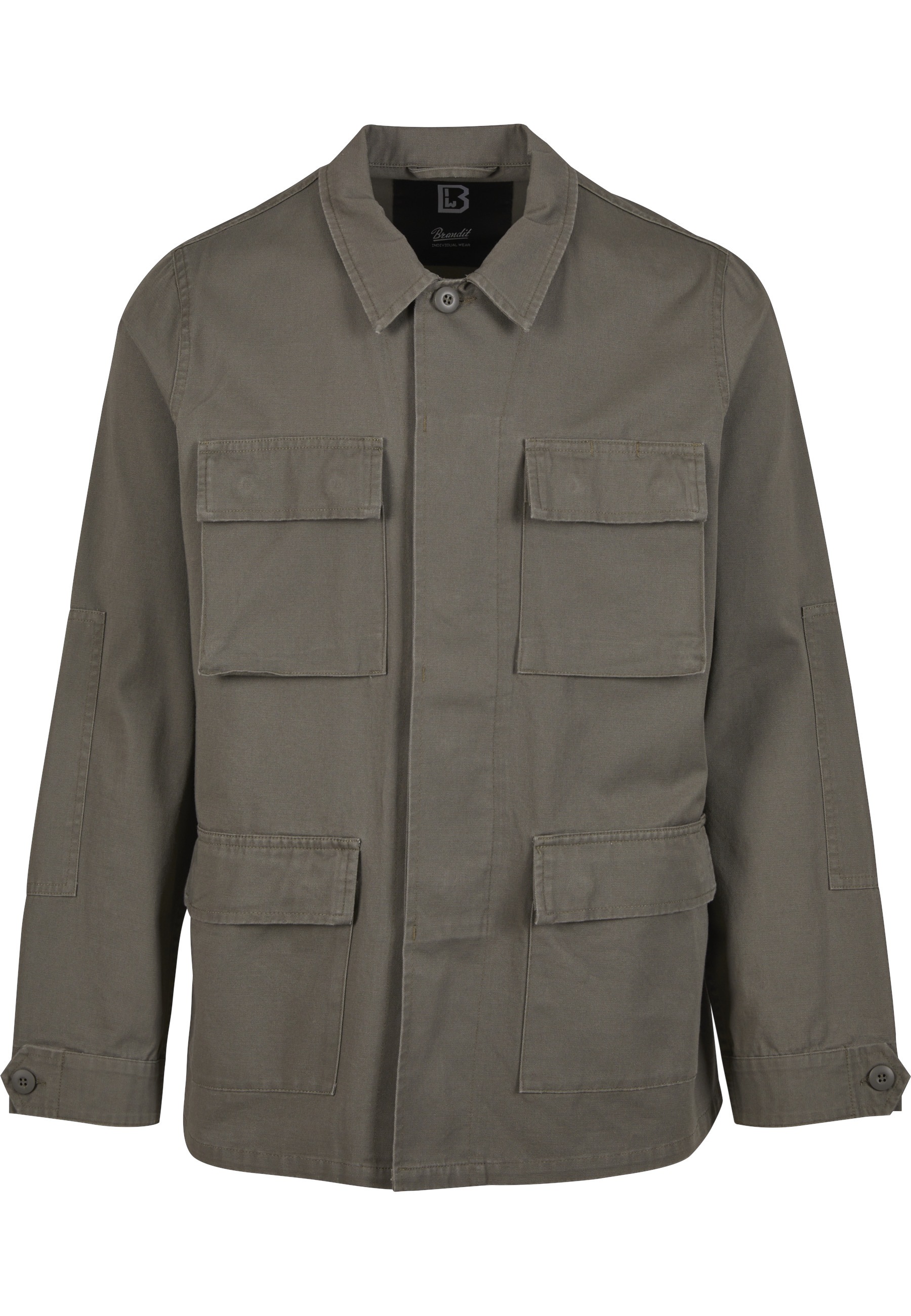 Brandit Allwetterjacke »Brandit Brandit Men BDU Twill Jacket« 1 Stk. tlg. ohne Kapuze