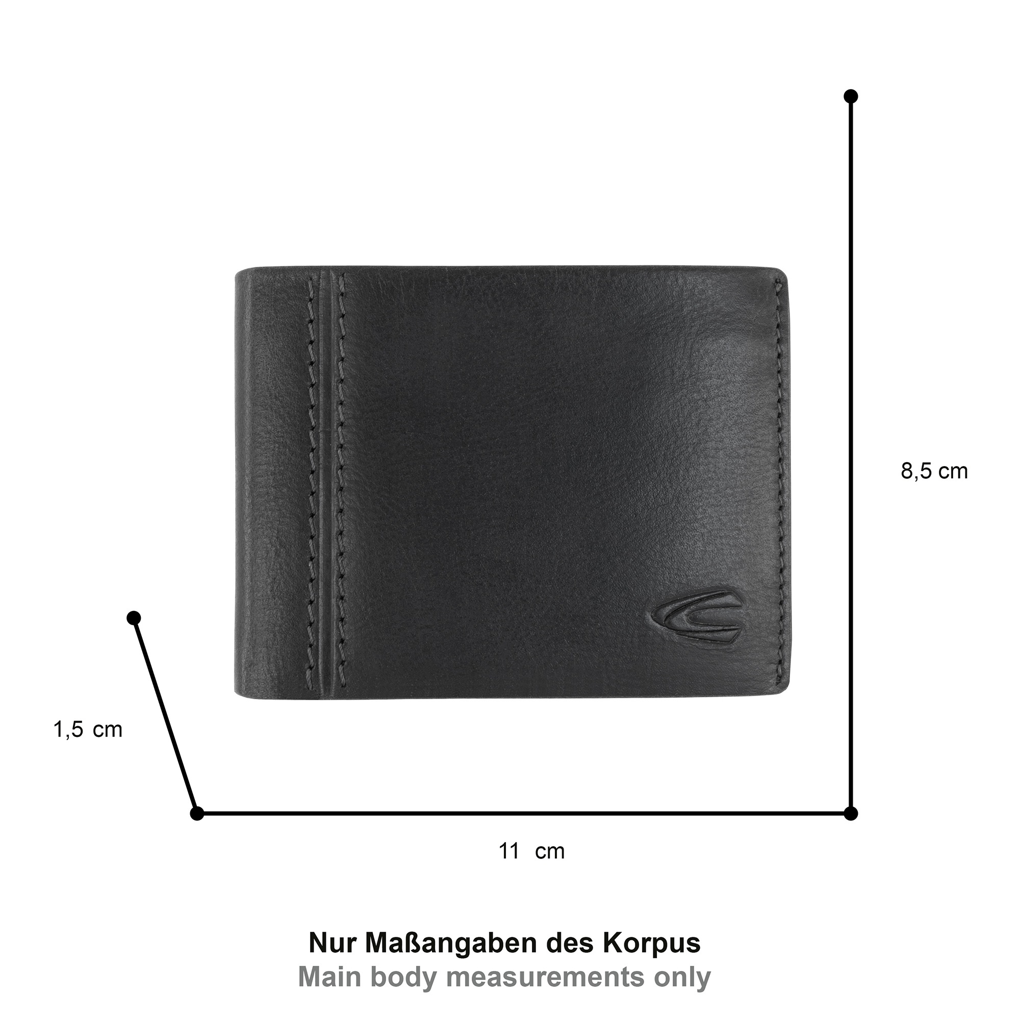 camel active Geldbörse "Bilbao" aus weichem hochwertigem Rindsleder mit RFI günstig online kaufen