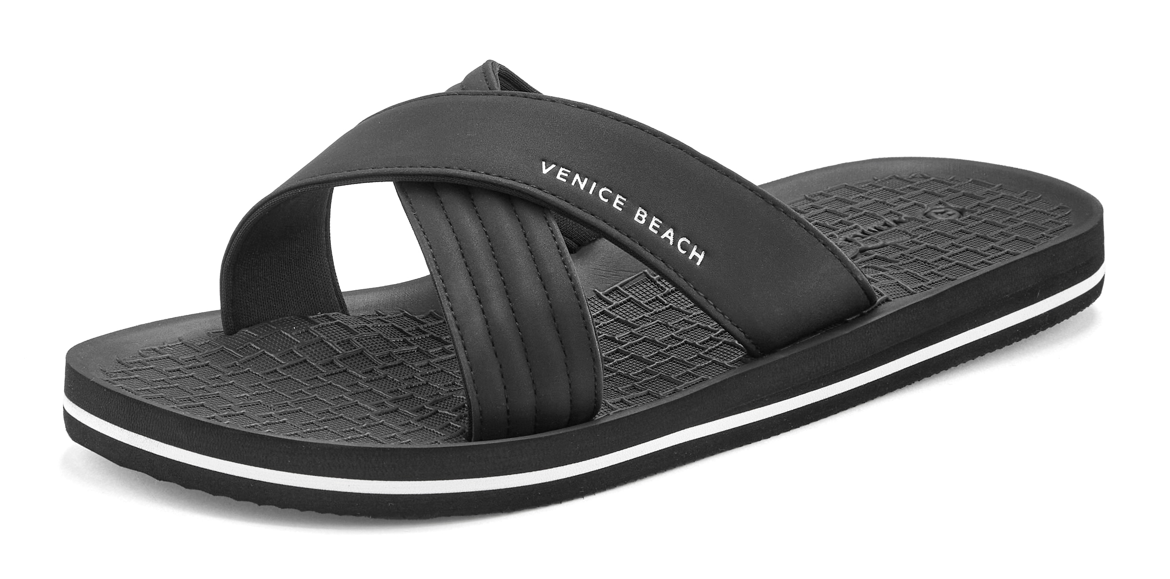 Venice Beach Pantolette, Badeschuh, offener Schuh, Unisex VEGAN
