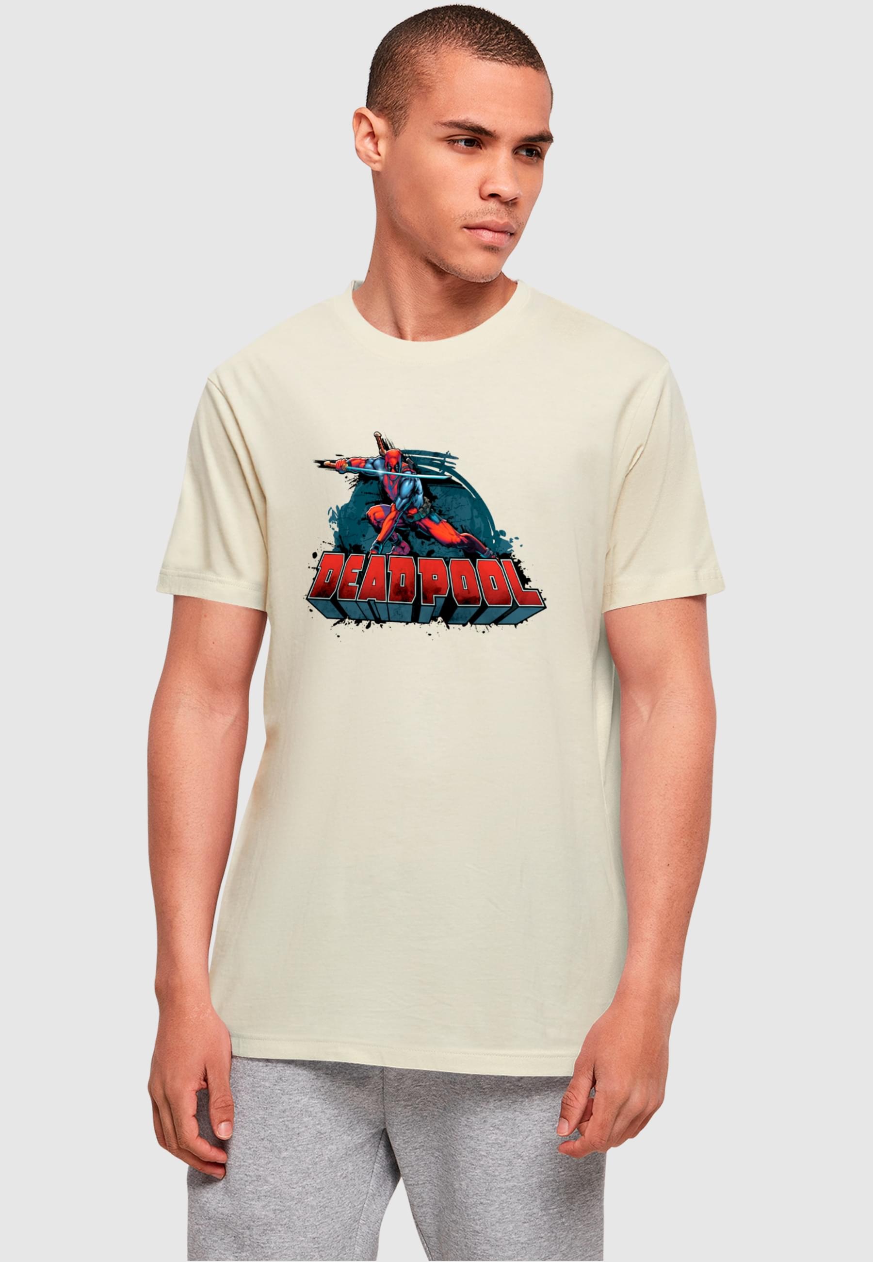 ABSOLUTE CULT T-Shirt "ABSOLUTE CULT Herren Deadpool - Sword Logo T-Shirt", günstig online kaufen