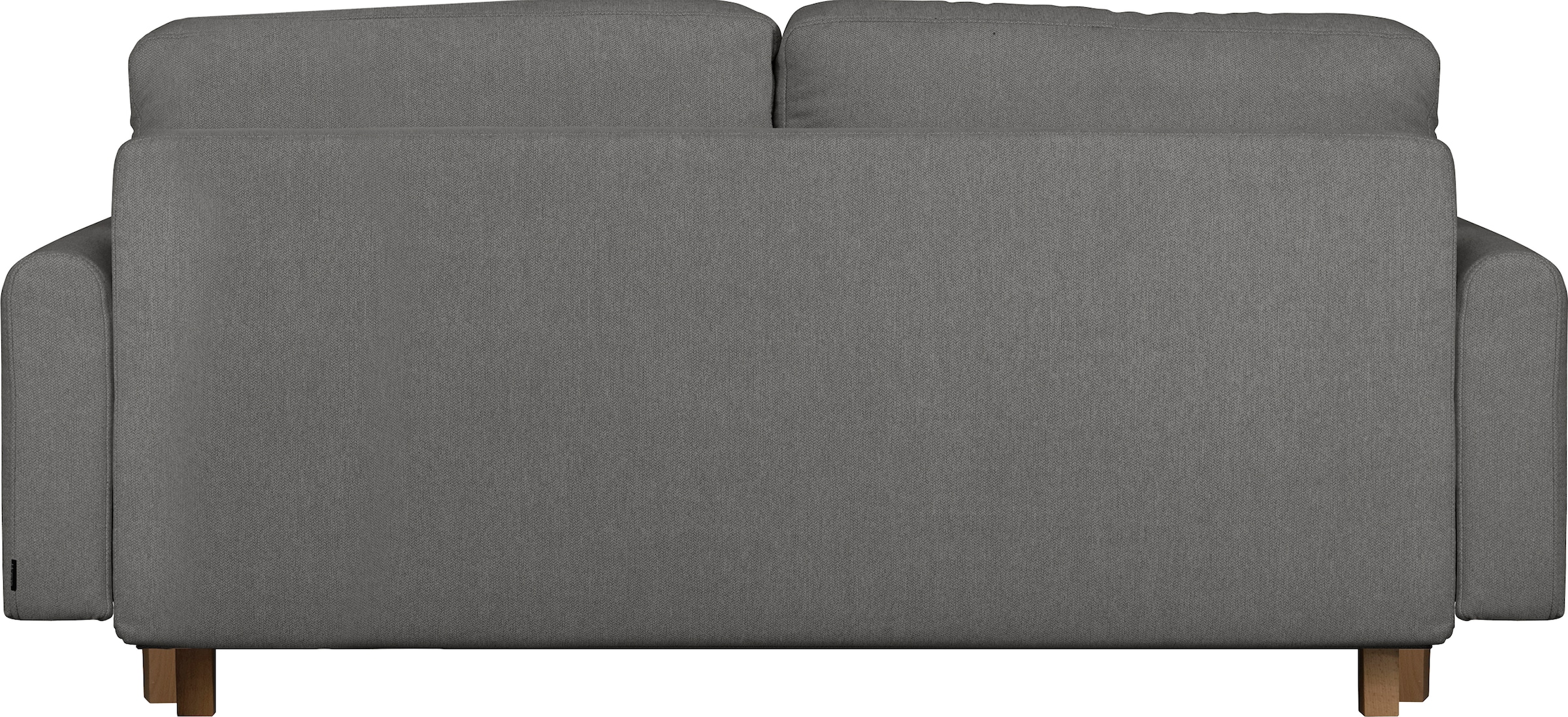 Home affaire 2-Sitzer »TRIPLO mit Wellenunterfederung, Maße B/T/H: 165/100/89 cm«, Sofa mit Steppung im Rückenbereich, incl. Rückenkissen und Zierkissen