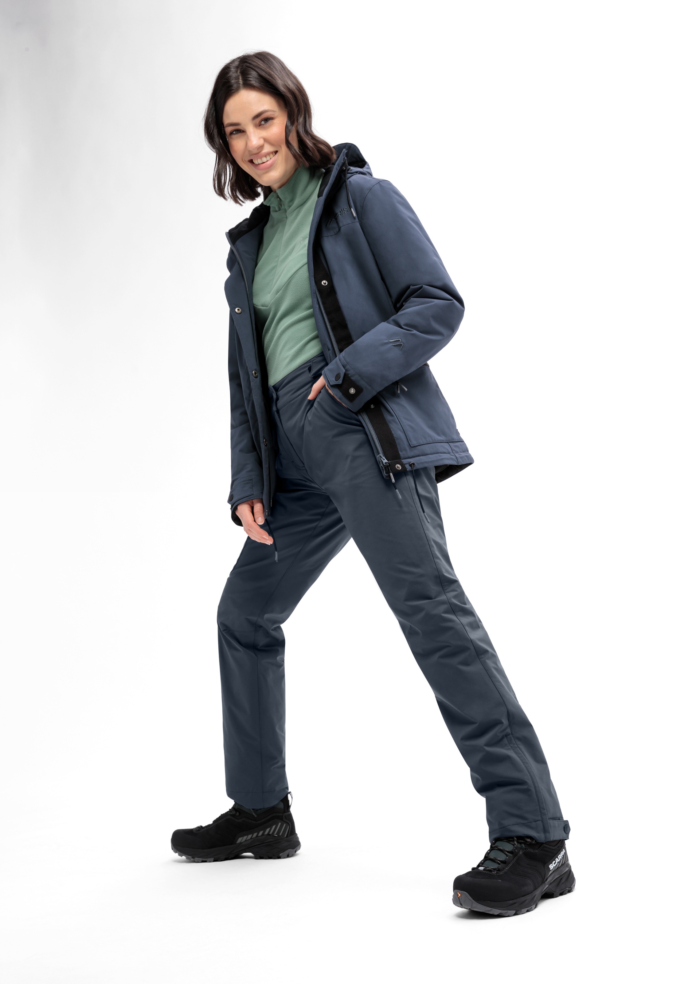 Maier Sports Funktionshose »R3 Zed Pants W«, Damen Outdoorhose elastische Wanderhose Regular fit