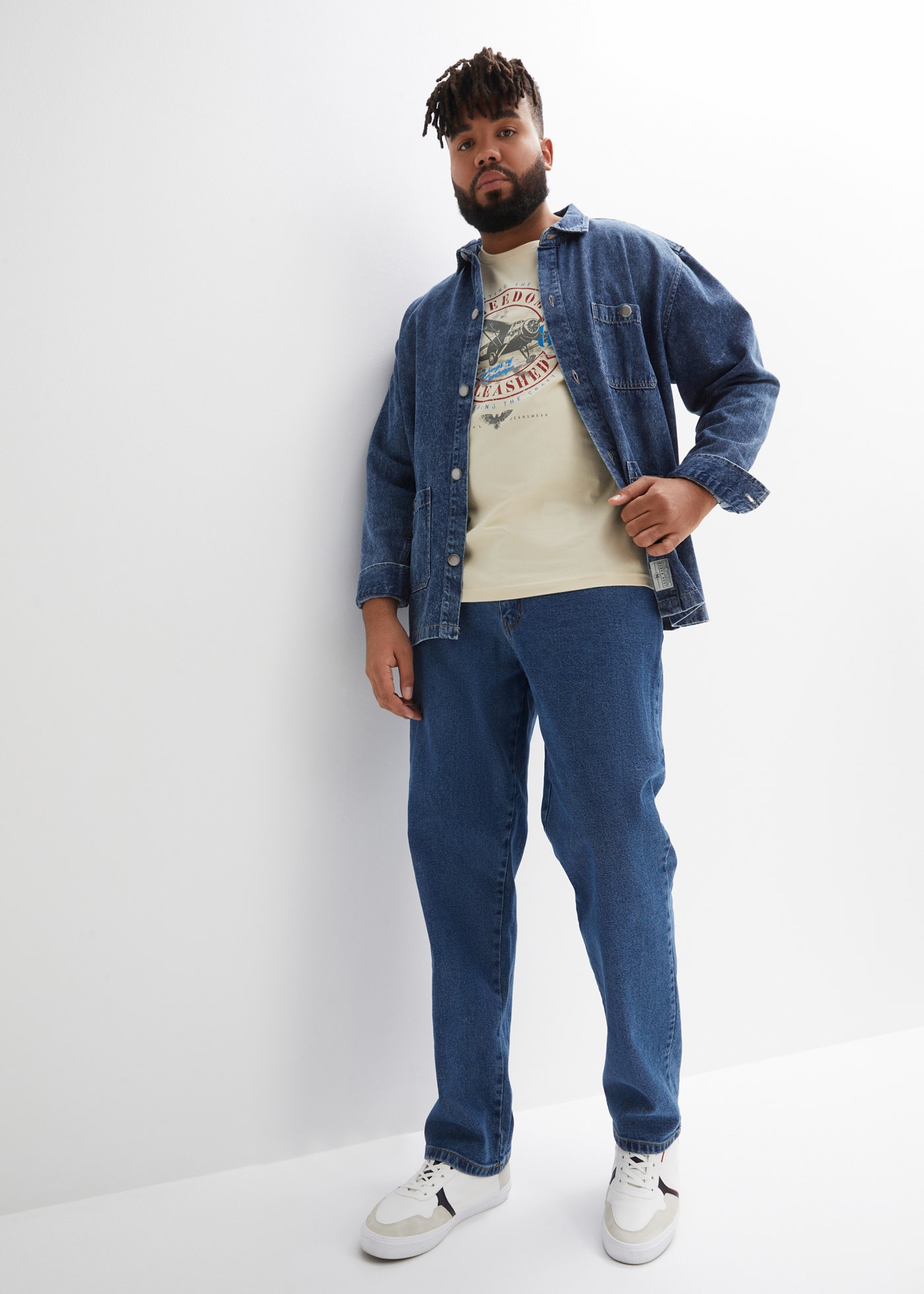 bonprix T-Shirt »T-Shirt aus reiner Baumwolle« T-Shirt aus reiner Baumwolle