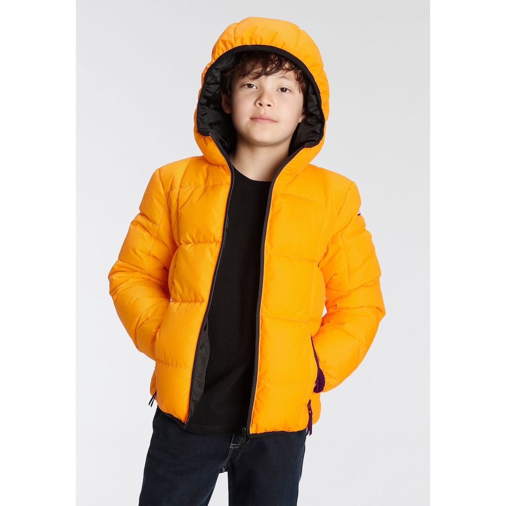 Icepeak Steppjacke »PASCO - für Kinder«, mit Kapuze, Winddicht & Wasserabweisend & Wärmend