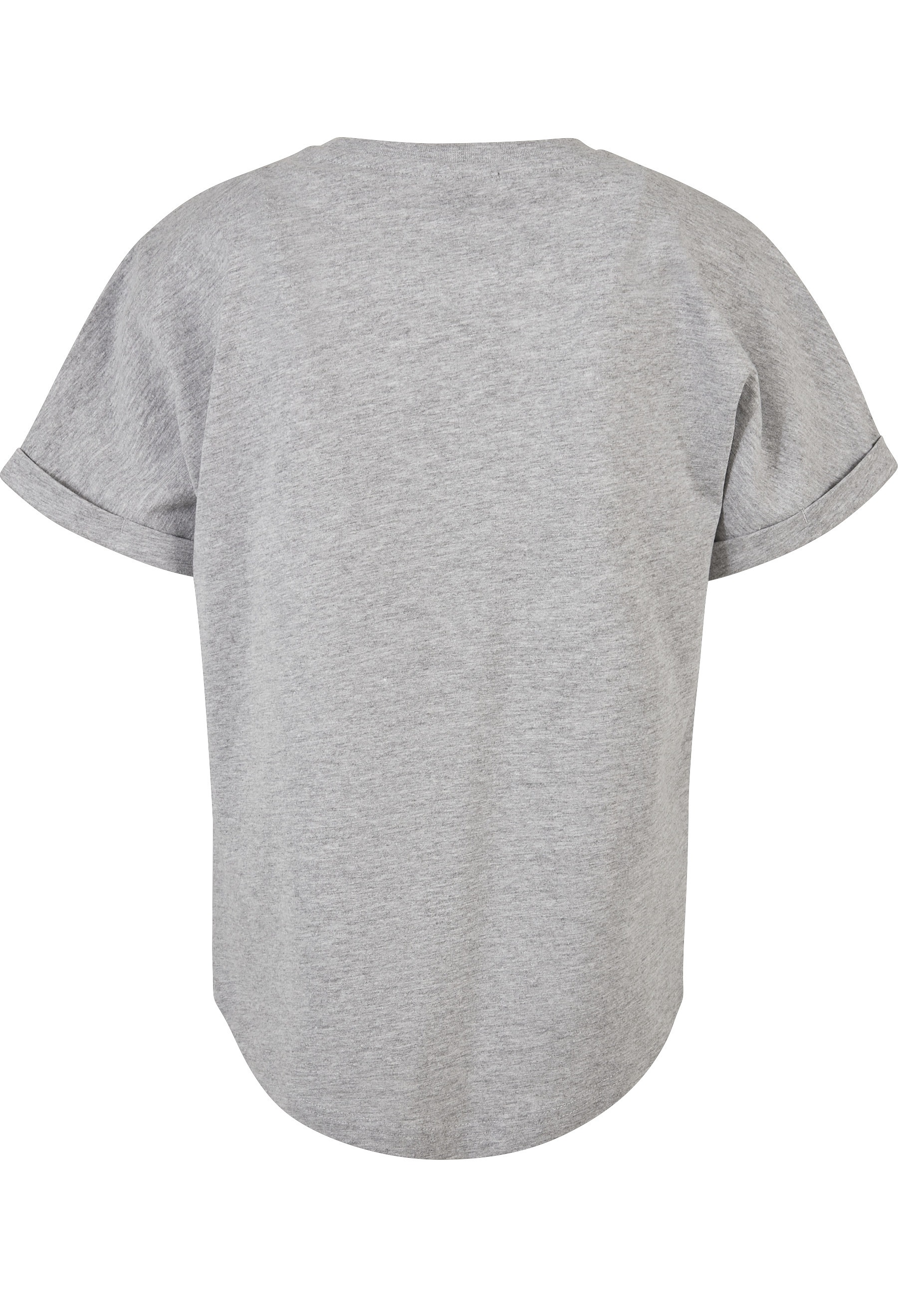 URBAN CLASSICS Kurzarmshirt »Urban Classics Herren Boys Long Shaped Turnup Tee 2-Pack« 1 Stk.