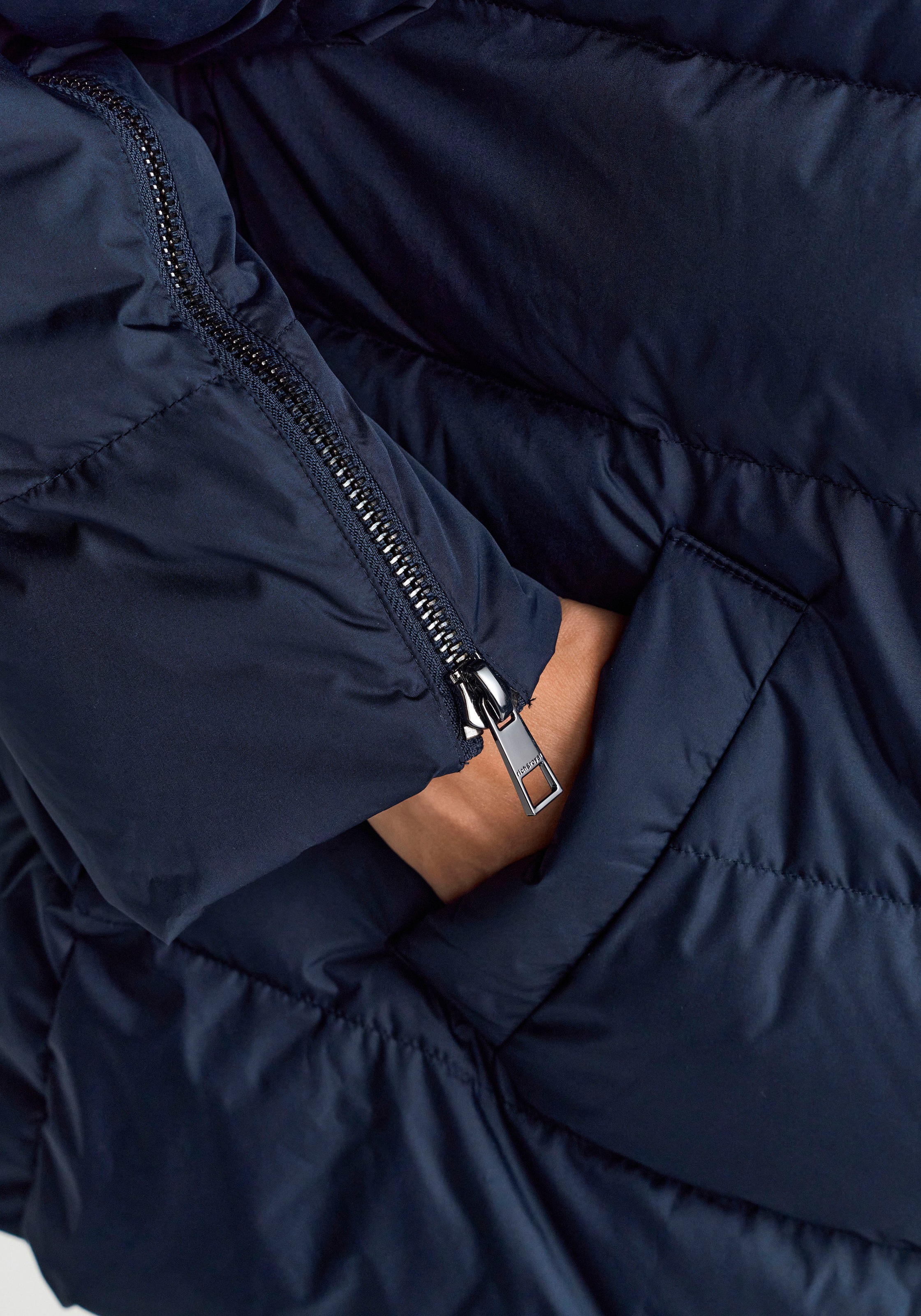 RICHROYAL Steppjacke, mit Kapuze günstig online kaufen