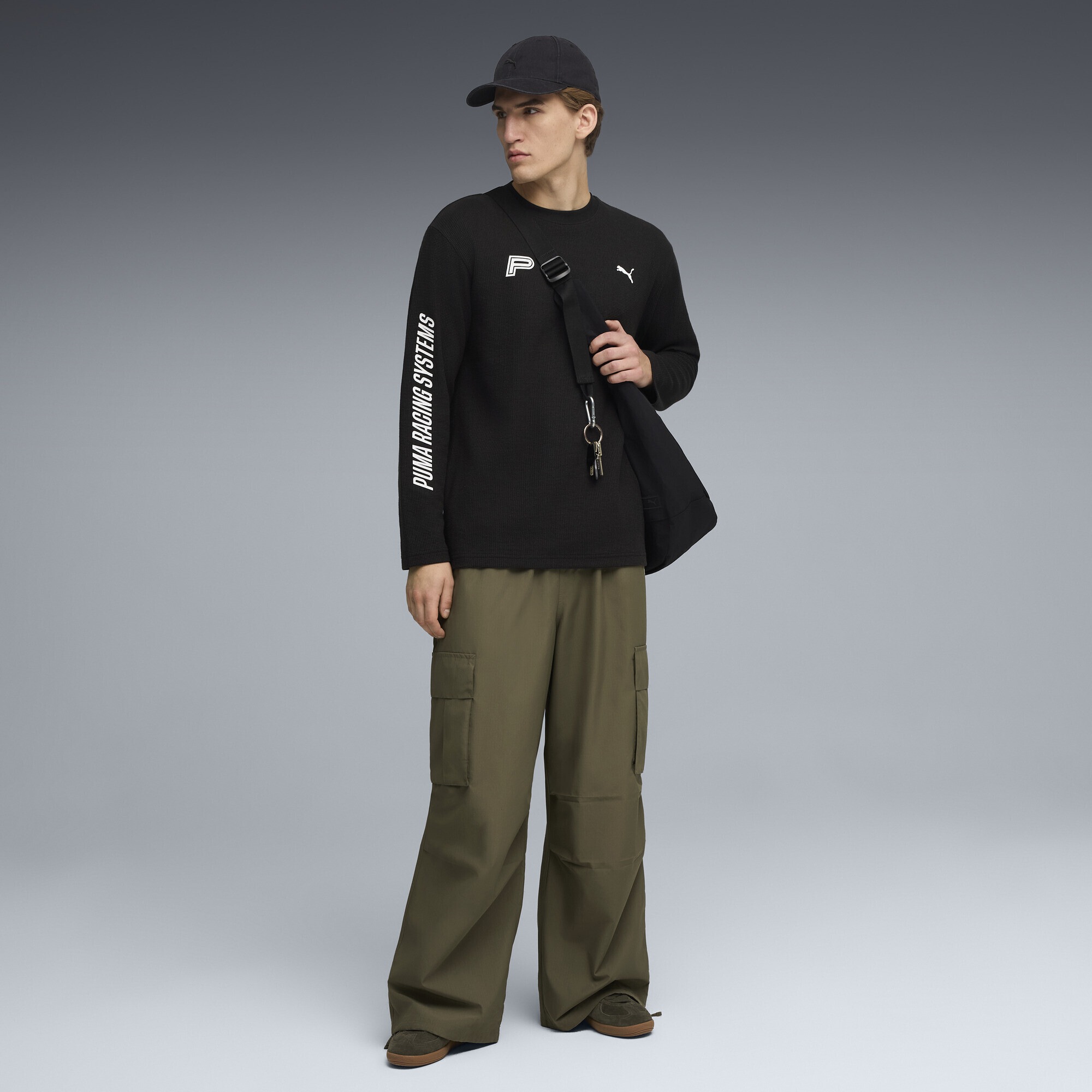 PUMA T-Shirt »FUTURE.PUMA.ARCHIVE Waffle Relaxed Langarmshirt Erwachsene«