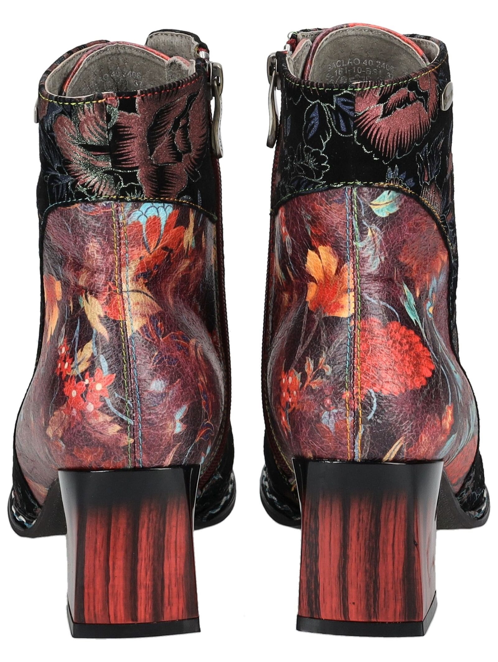 LAURA VITA Schnürstiefelette »LAURA VITA Stiefelette Leder/Textil«