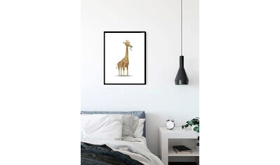 Poster »Cute Animal Giraffe«, Tiere, (1 St.)