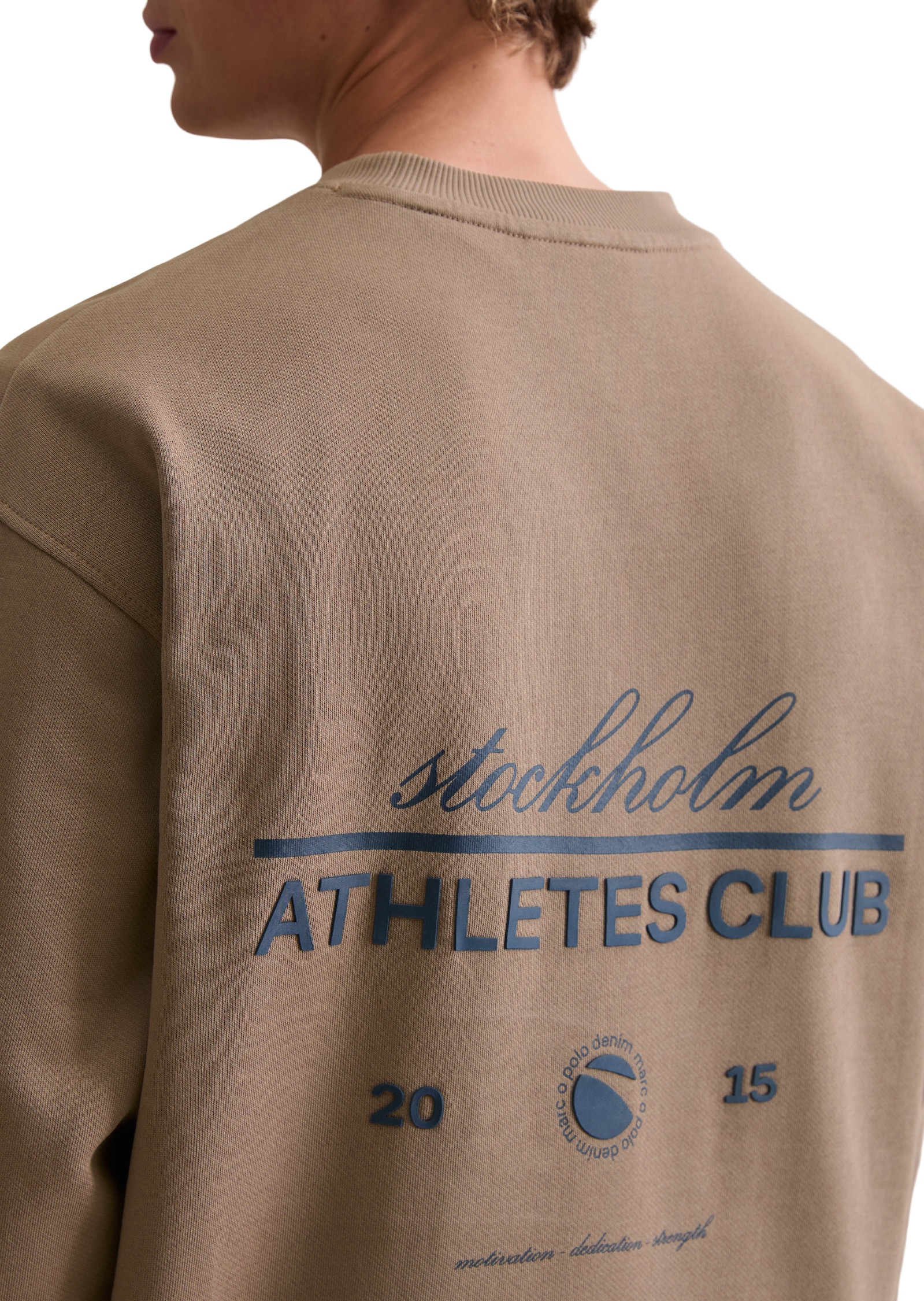 Marc O'Polo DENIM Sweatshirt »mit großem Rückenprint«
