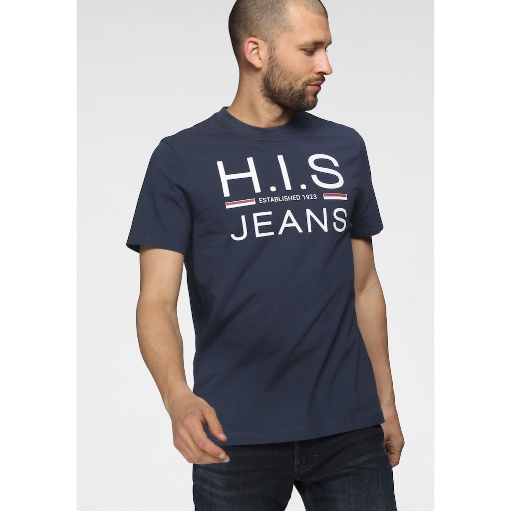 H.I.S Rundhalsshirt, (Packung, 2er-Pack)