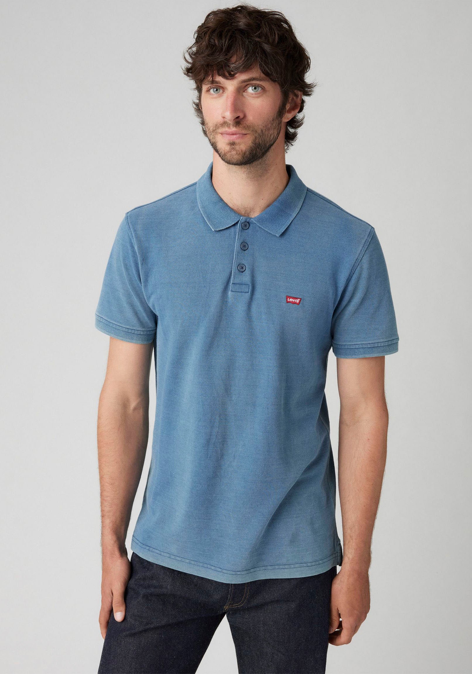 Levis Poloshirt "LE NEW LEVIS HM POLO", mit kleinem Batwing-Logo günstig online kaufen