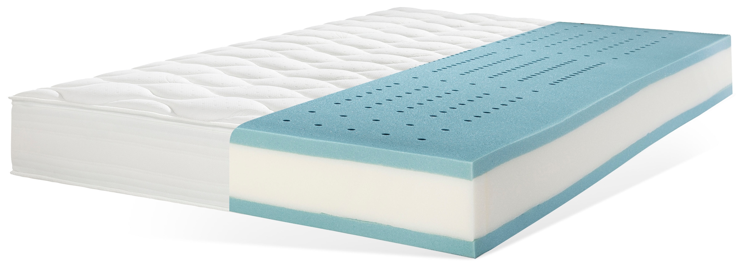 fan Taschenfederkernmatratze "Calypso Plus 1.000 T" 24 cm hoch Raumgewicht: günstig online kaufen