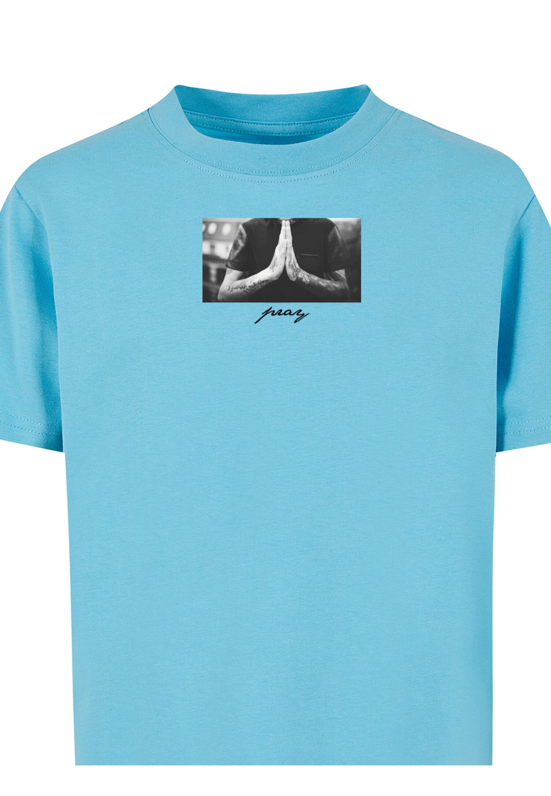 MisterTee Kurzarmshirt »MisterTee Herren Kids Pray Tee«, (1 tlg.)