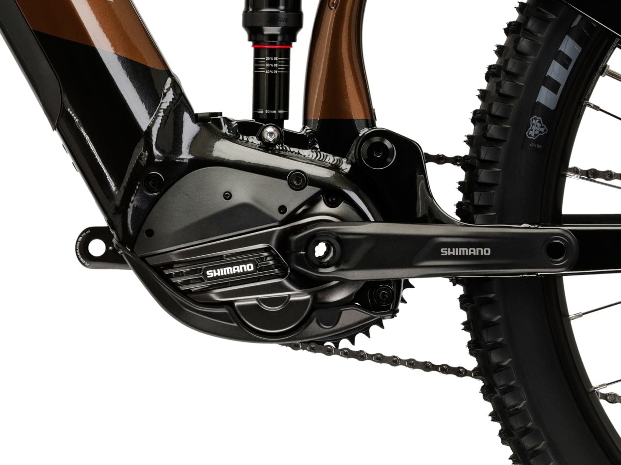 Kross »KROSS E-MTB Fully 29" Grist Boost 3.0 braun 12 Gänge« 12 Gang Shimano DEORE SLX M7100 Schaltwerk Kettenschaltung Mittelmotor 250 W Pedelec, Elektrofahrrad für Damen und Herren, MTB